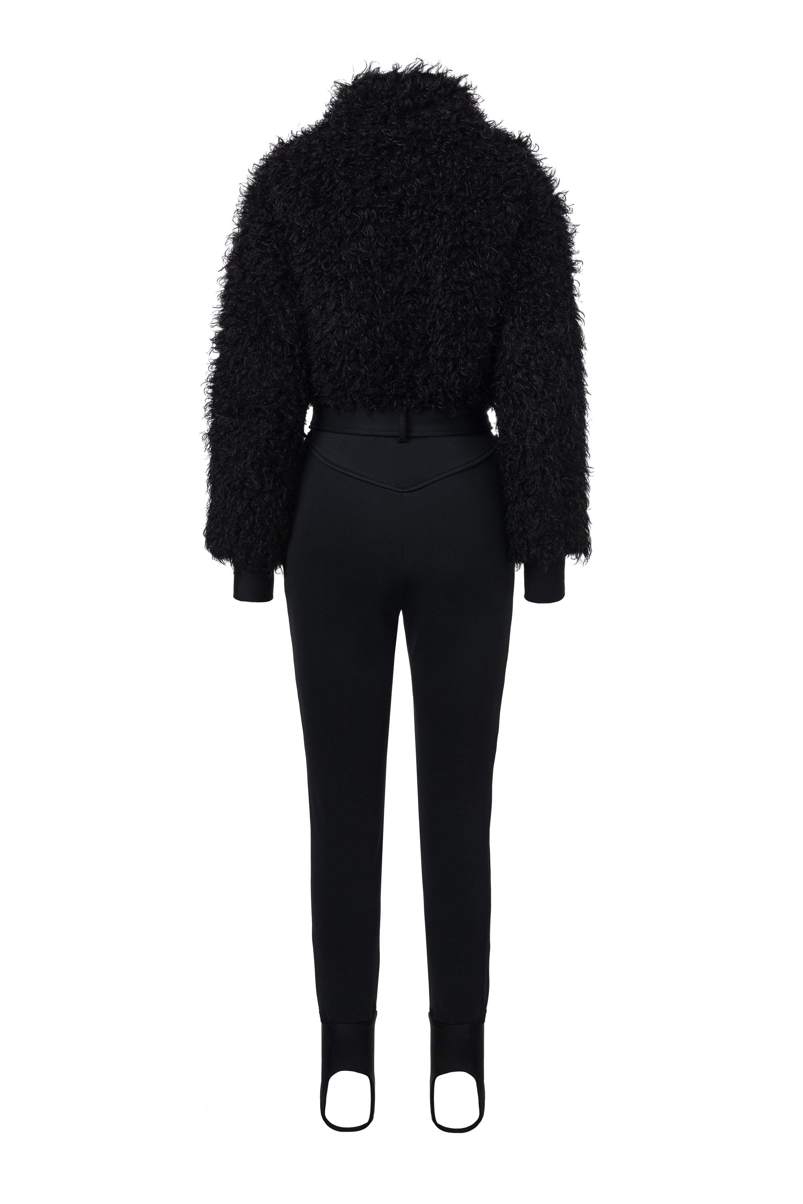 Salopeta ski casual neagra Alycia Bogas