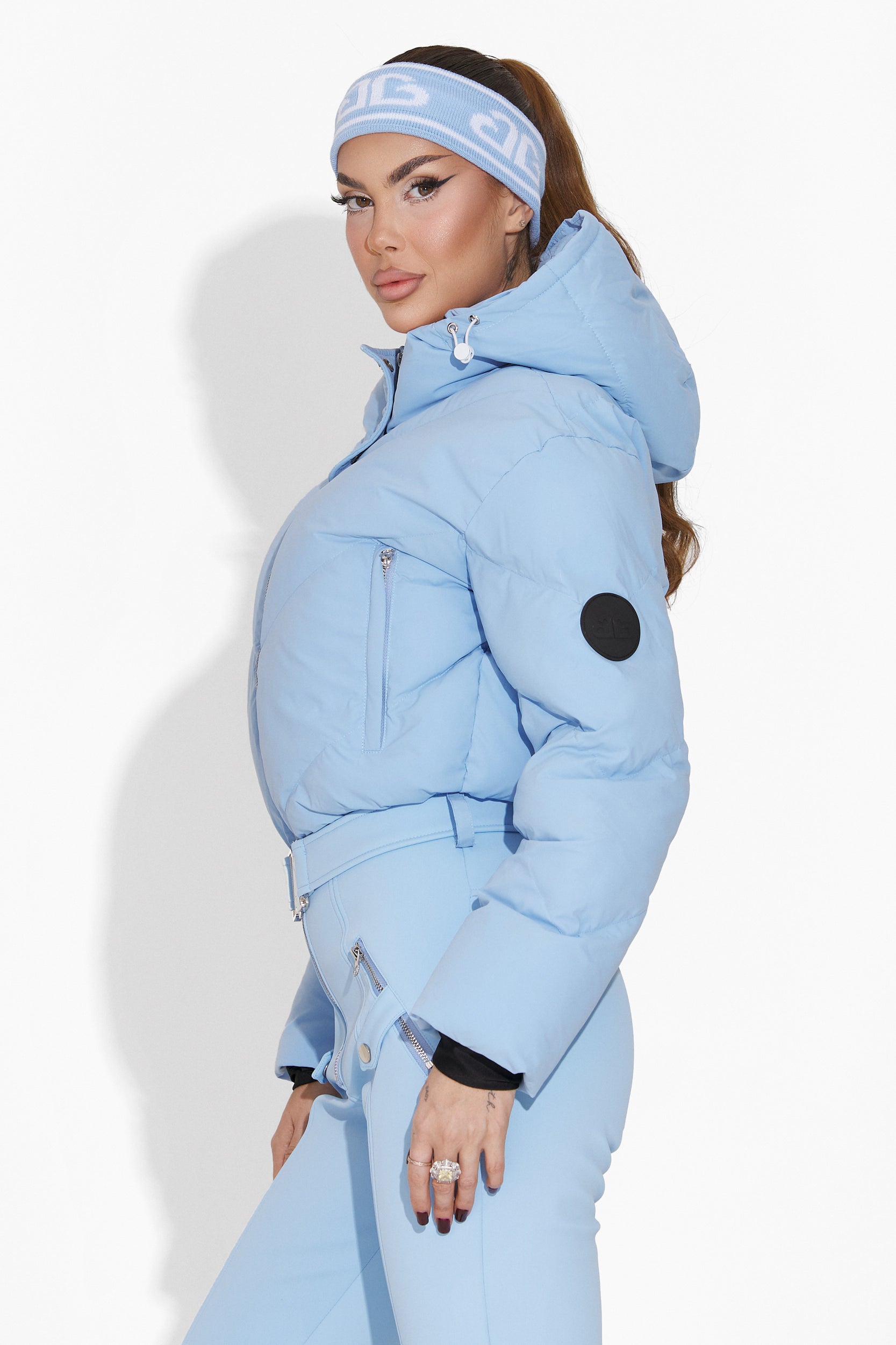 Salopeta ski dama bleu Vibranty Bogas