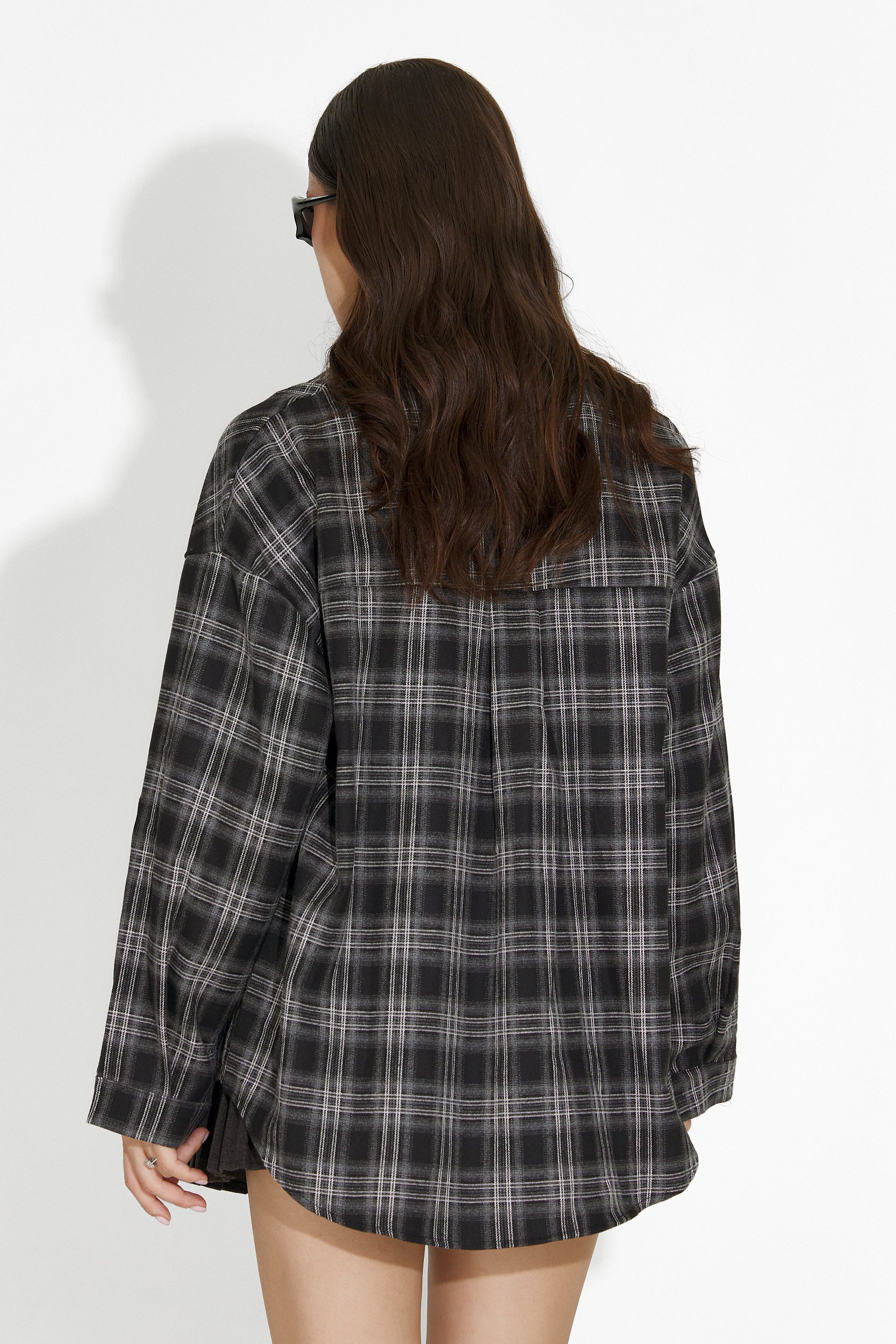 Set dama camasa + maiou negru Arlete Bogas