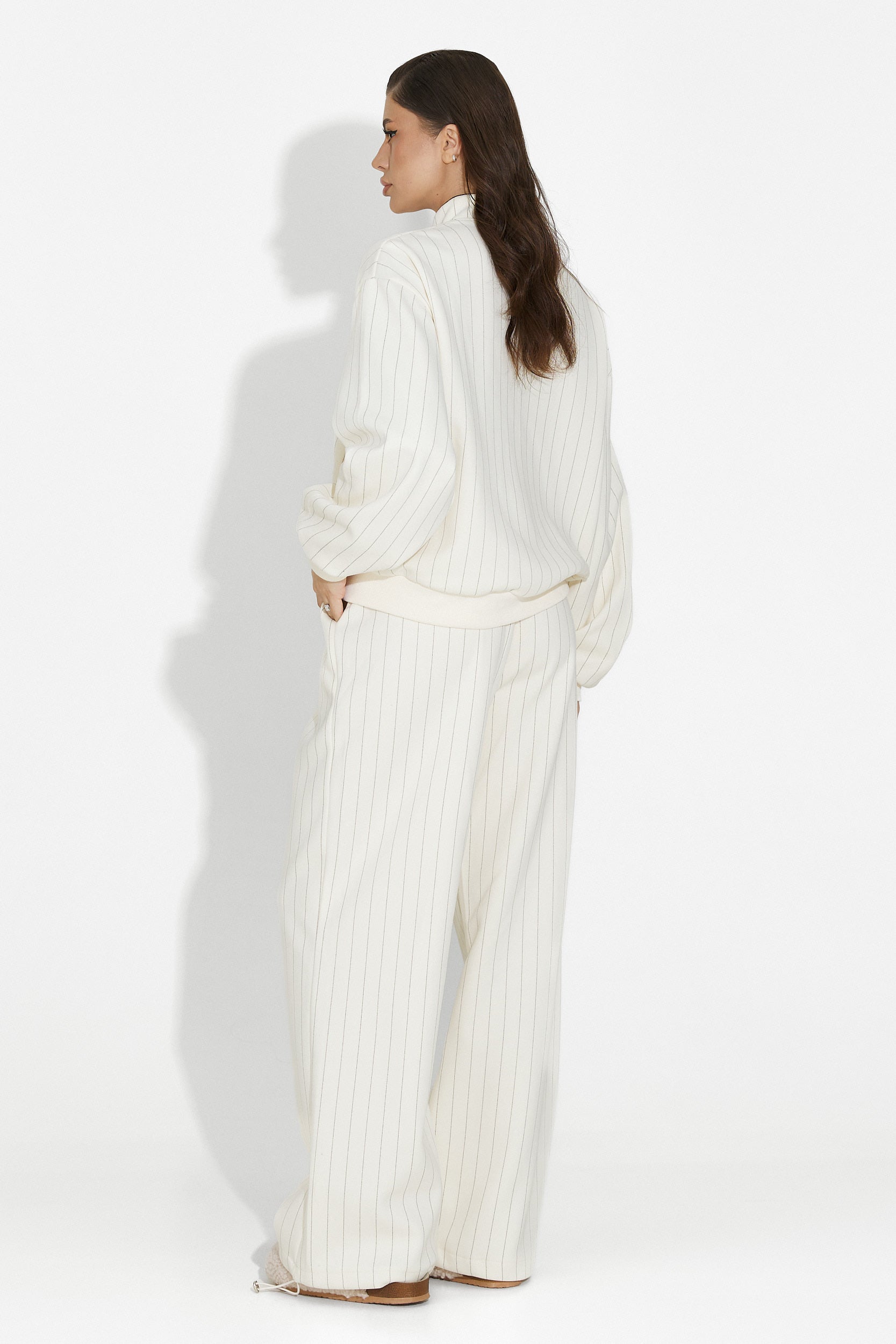 Trening dama casual bej Saviera Bogas