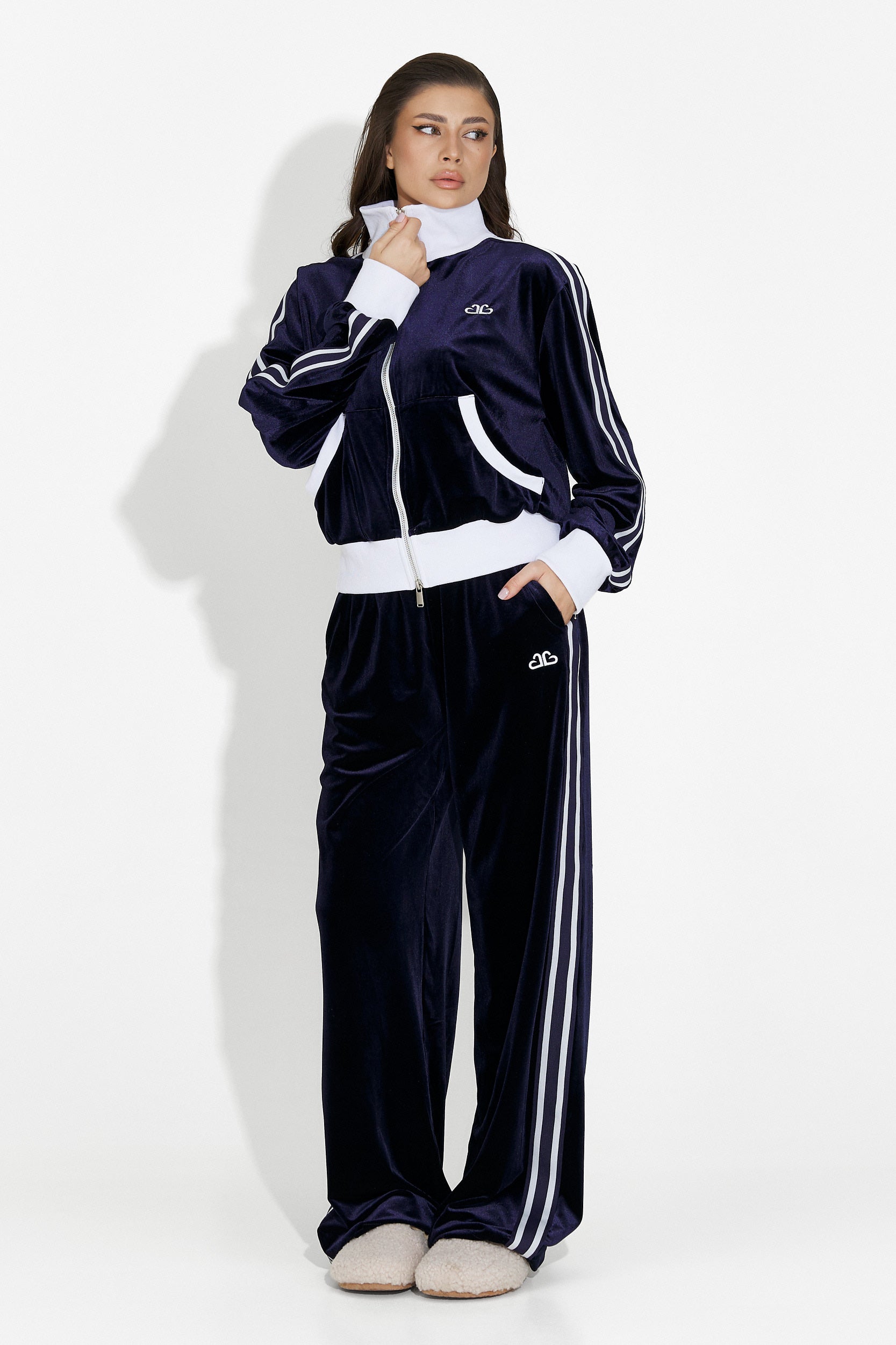 Trening dama casual bleumarin Chanela Bogas