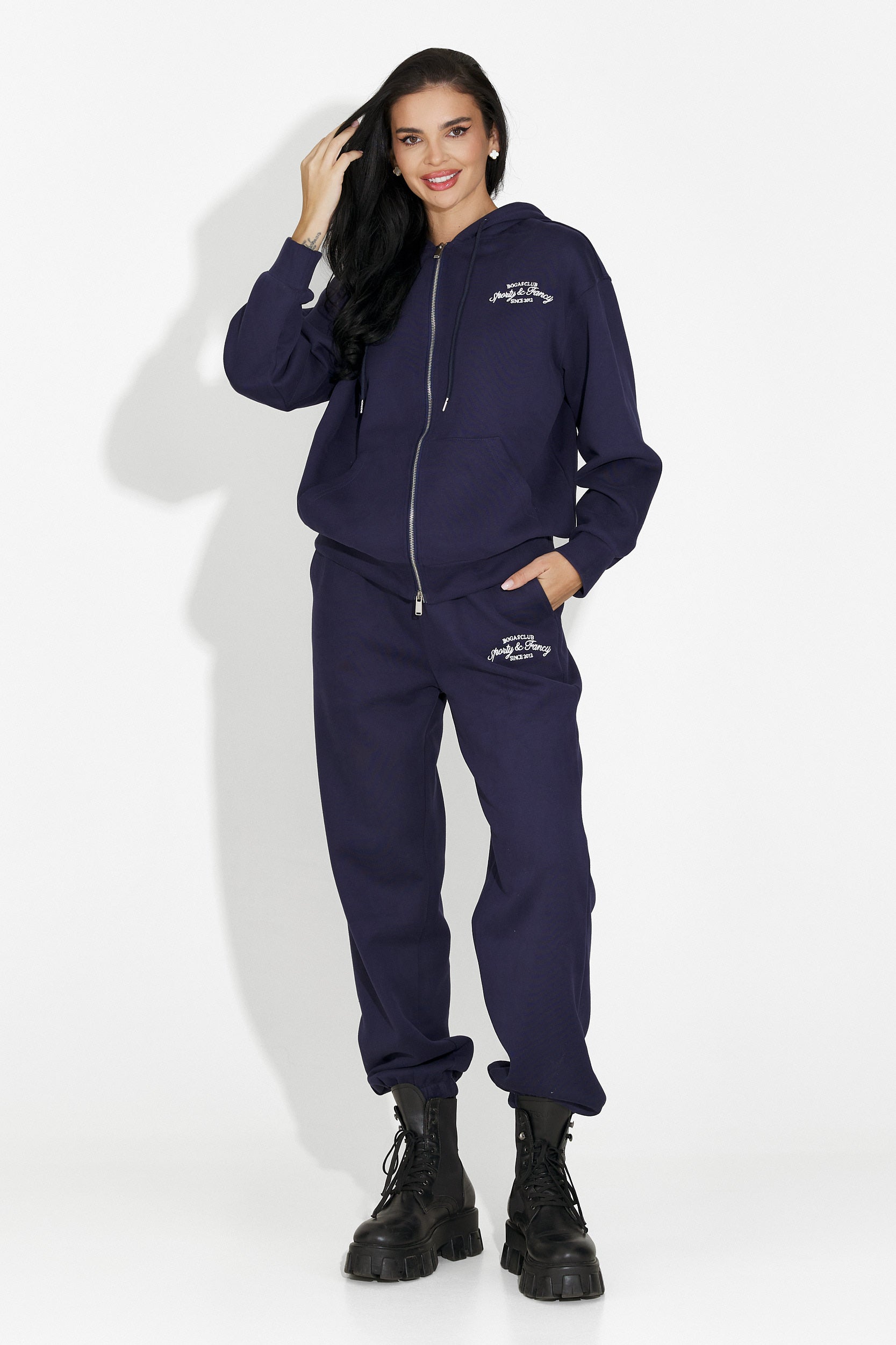 Trening dama casual bleumarin Favora Bogas