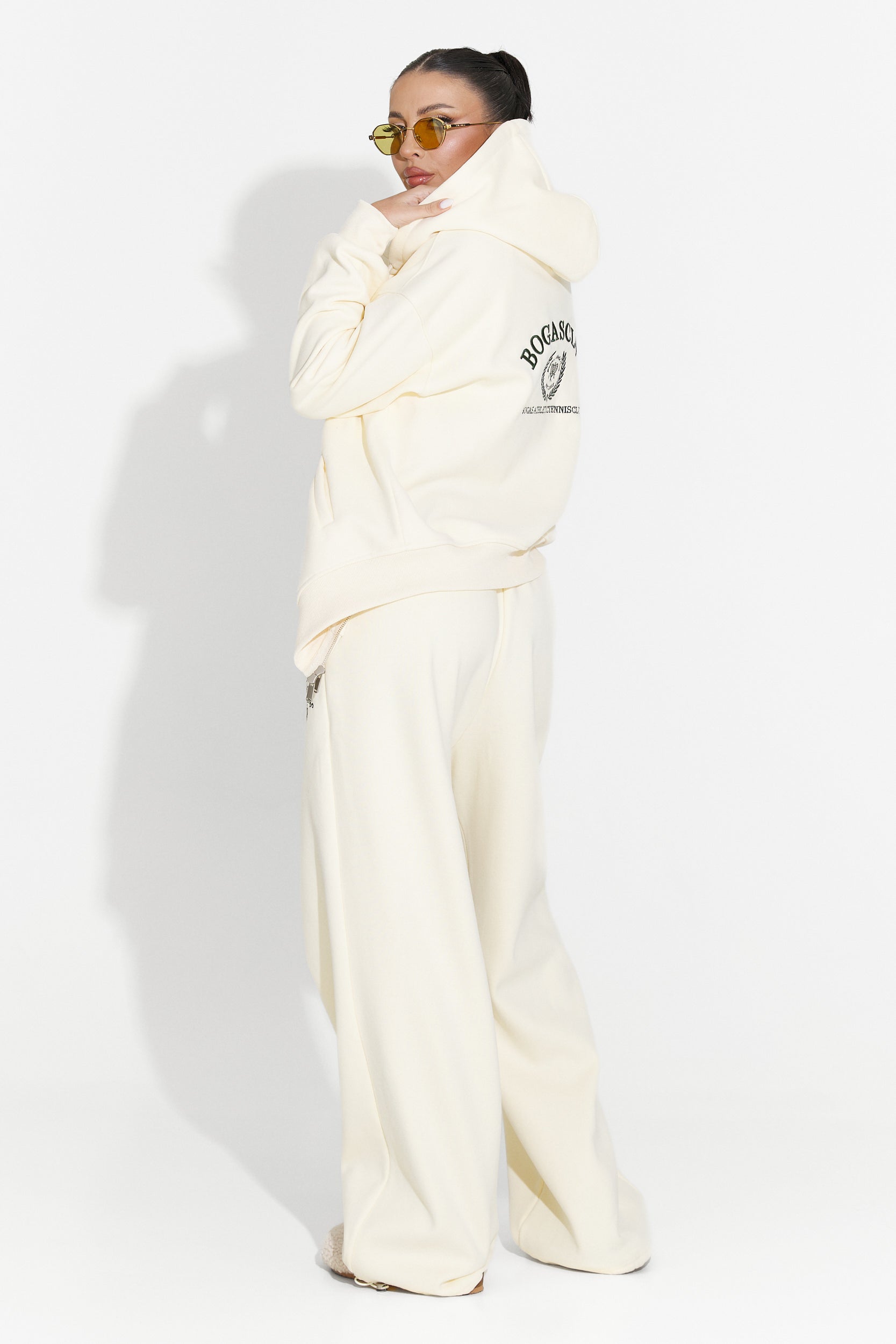 Trening dama casual galben Kalira Bogas