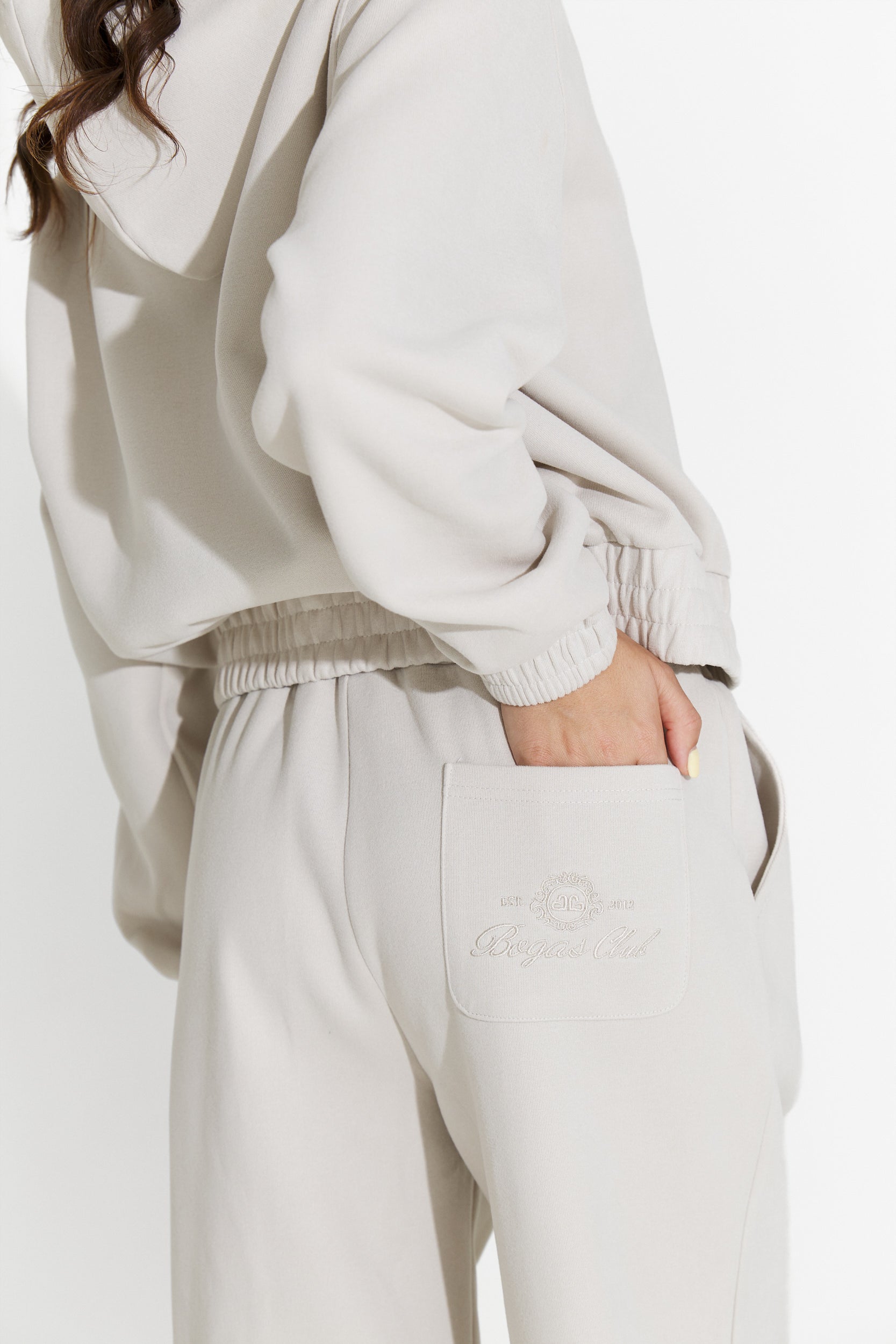 Trening dama casual grej Lorisea Bogas