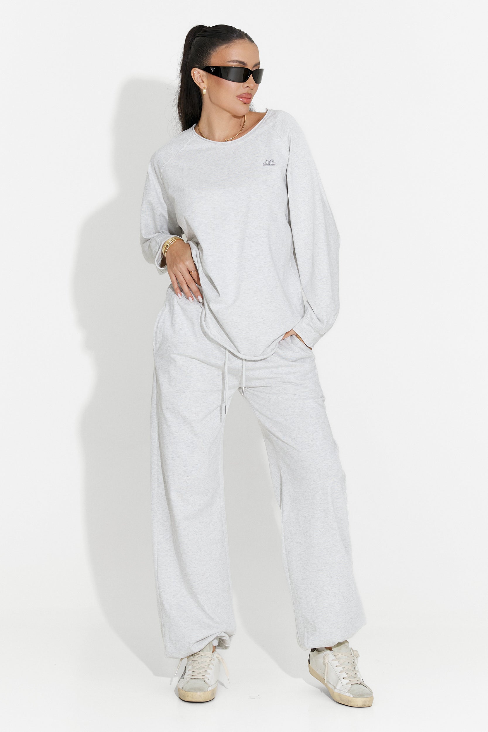 Trening dama casual gri Clavira Bogas