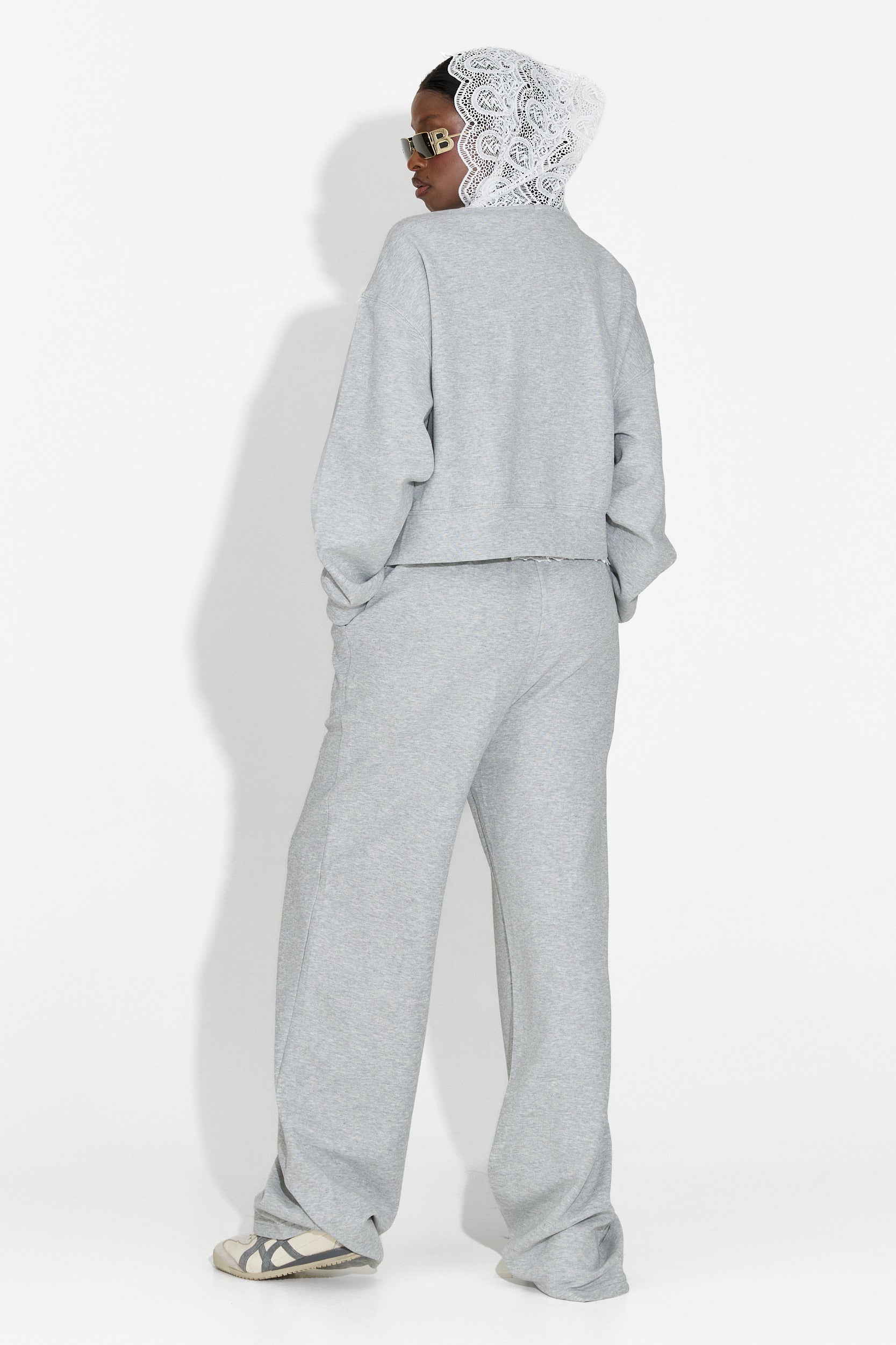 Trening dama casual gri Kiva Bogas