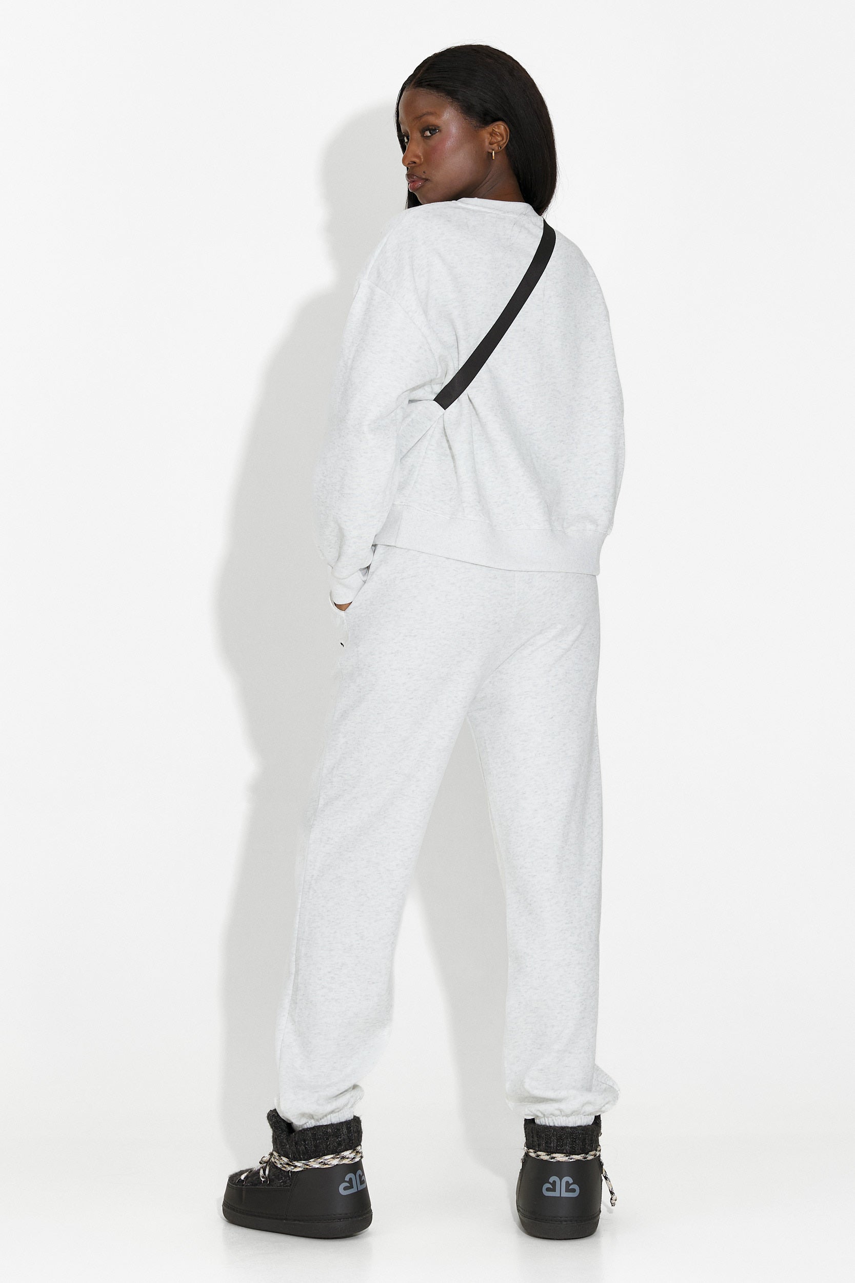 Trening dama casual gri Serelis Bogas