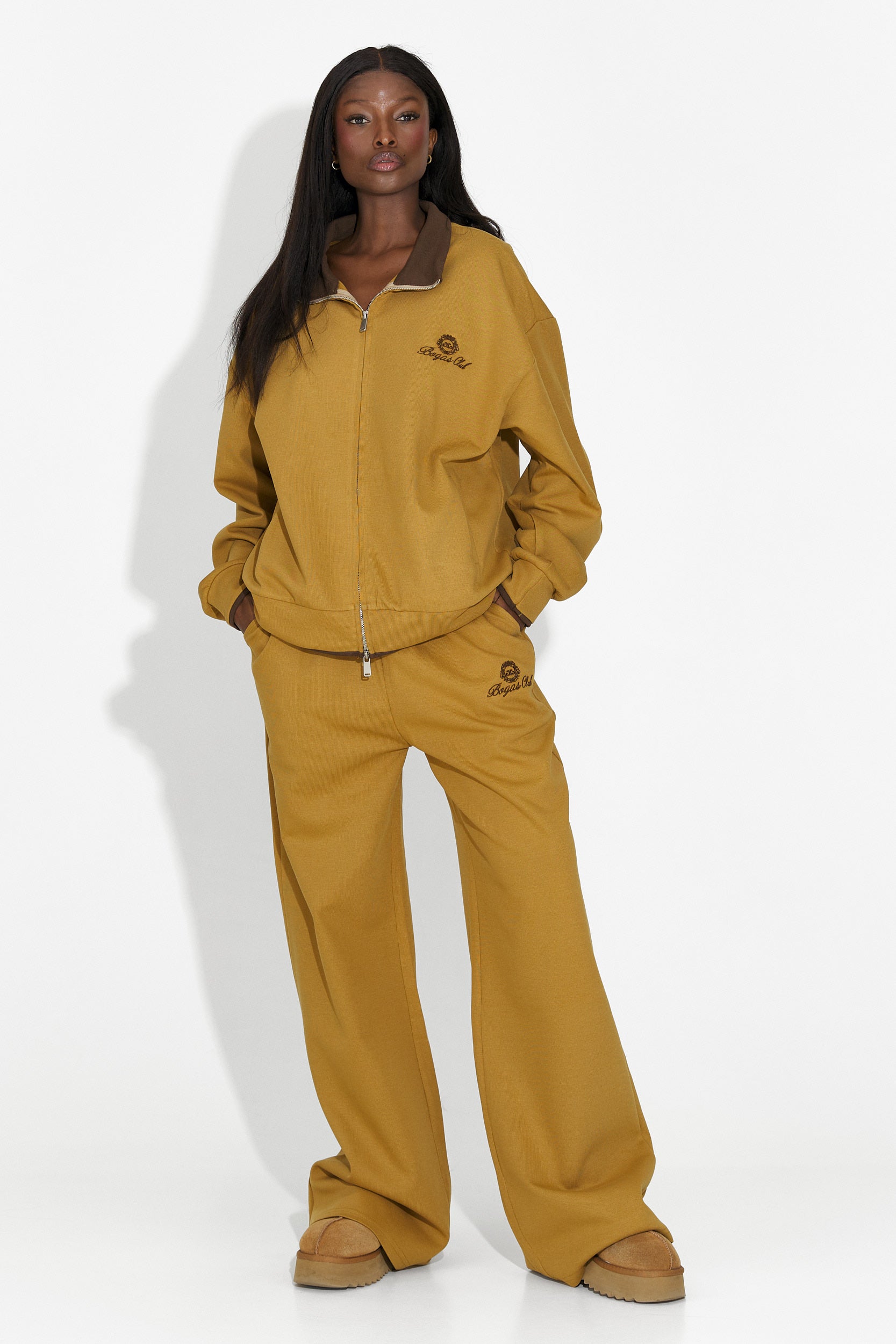 Trening dama casual maro Lysara Bogas