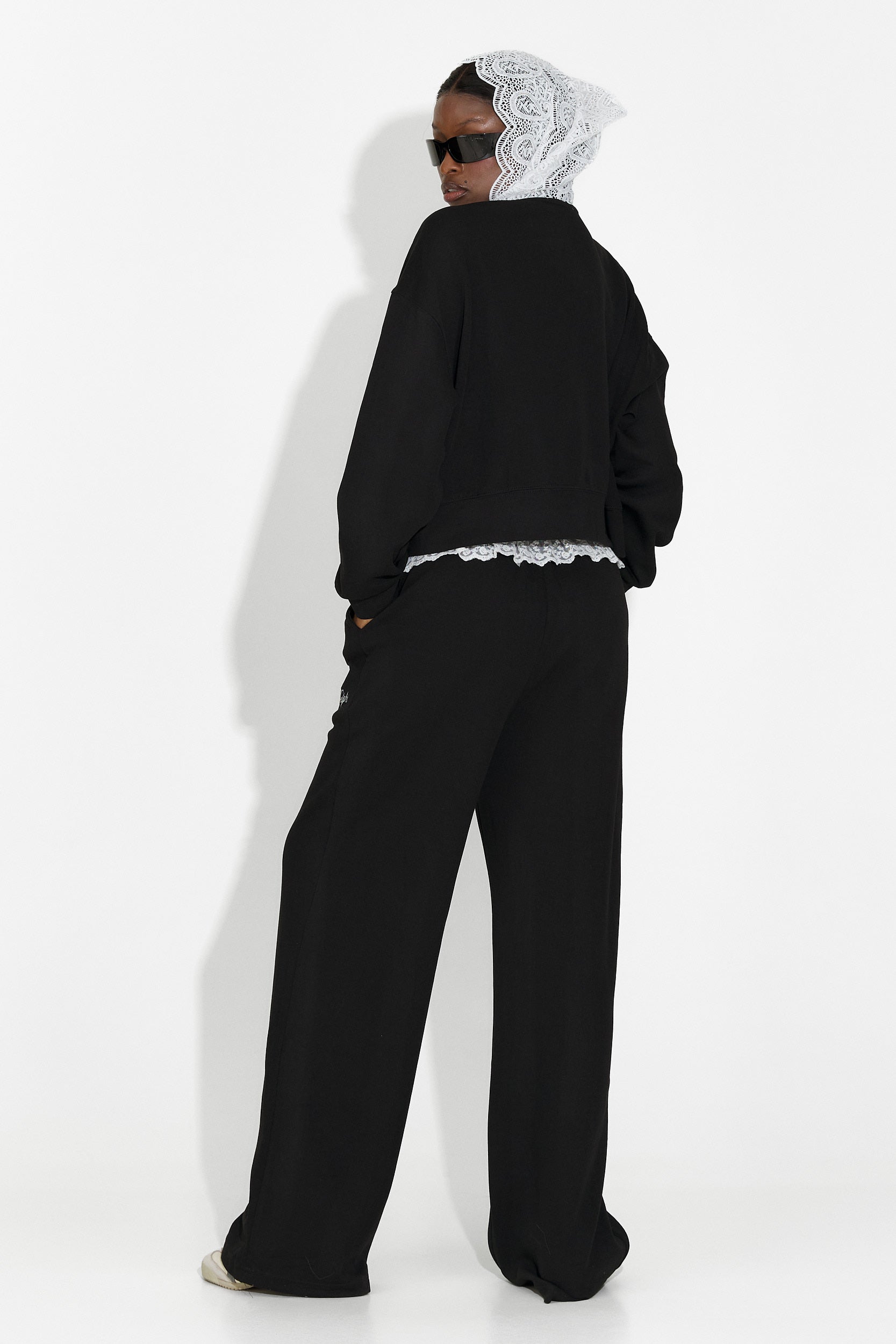 Trening dama casual negru Kiva Bogas