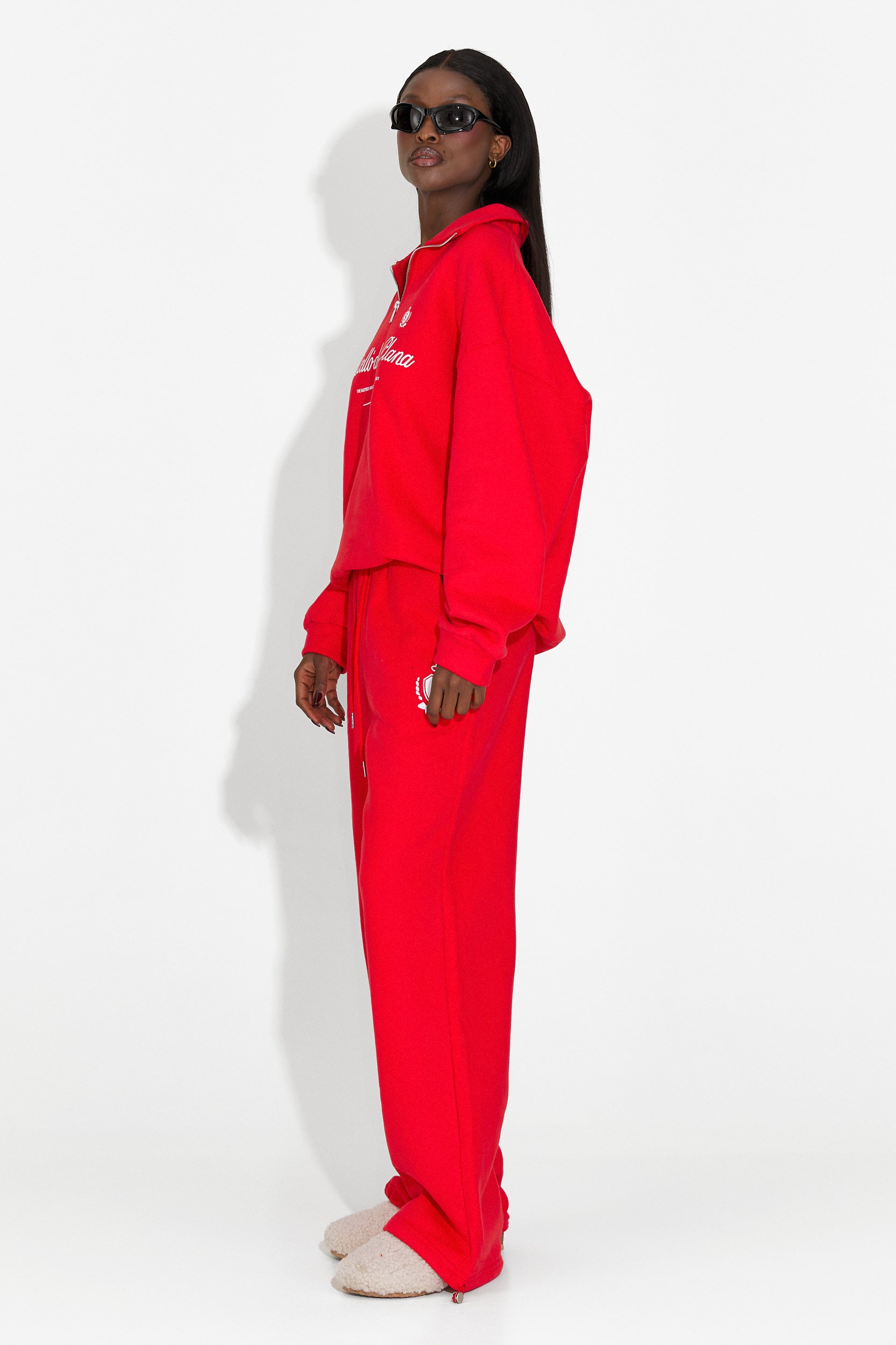 Trening dama casual rosu Civora Bogas