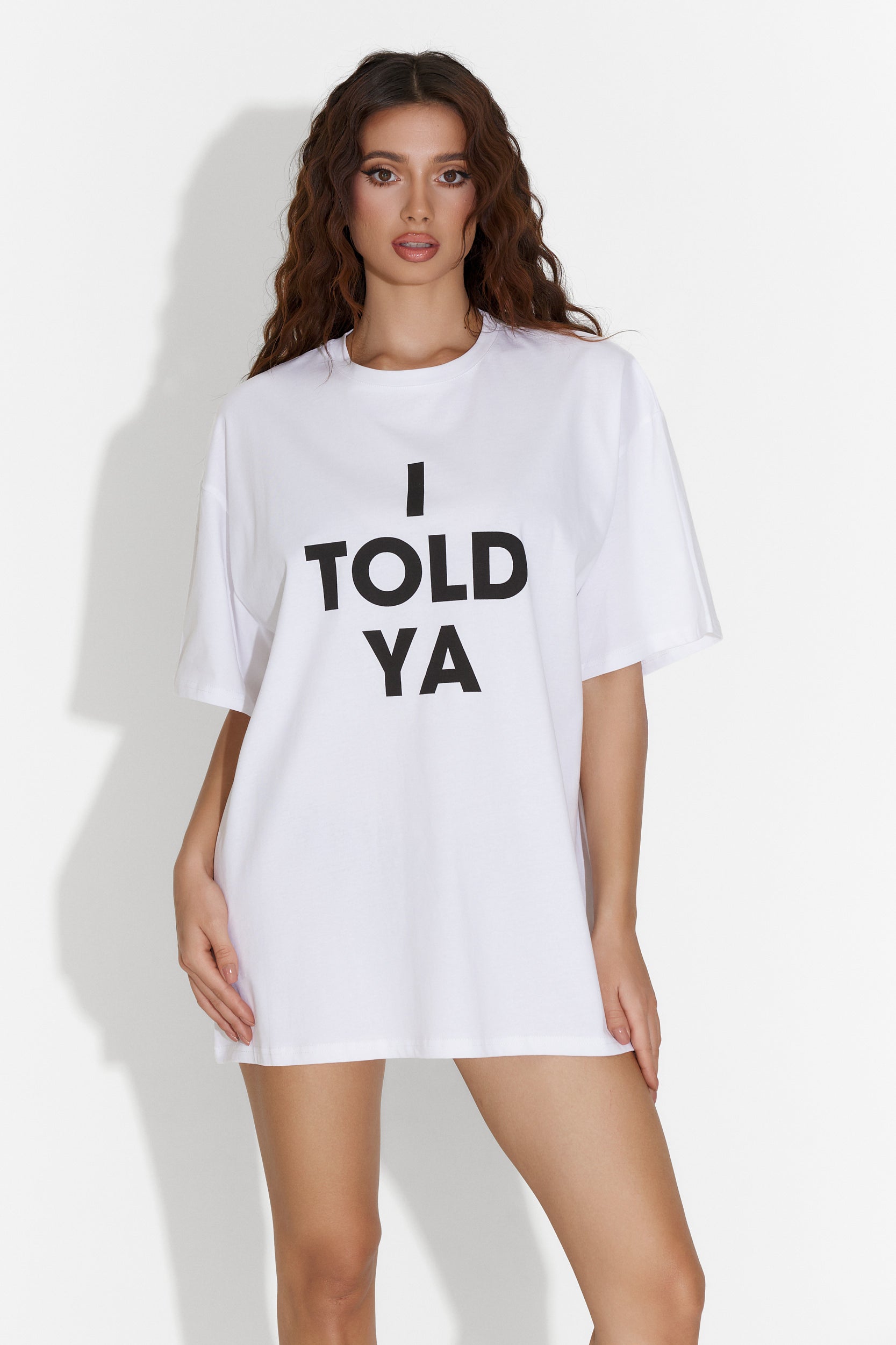 Tricou dama casual alb Metorica Bogas