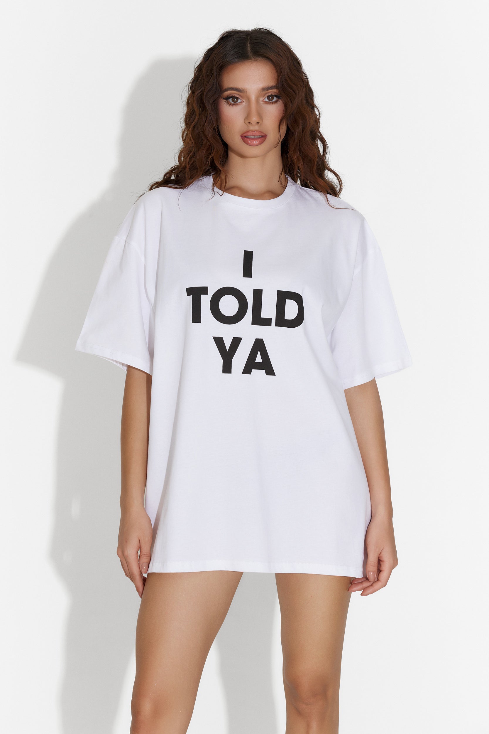 Tricou dama casual alb Metorica Bogas