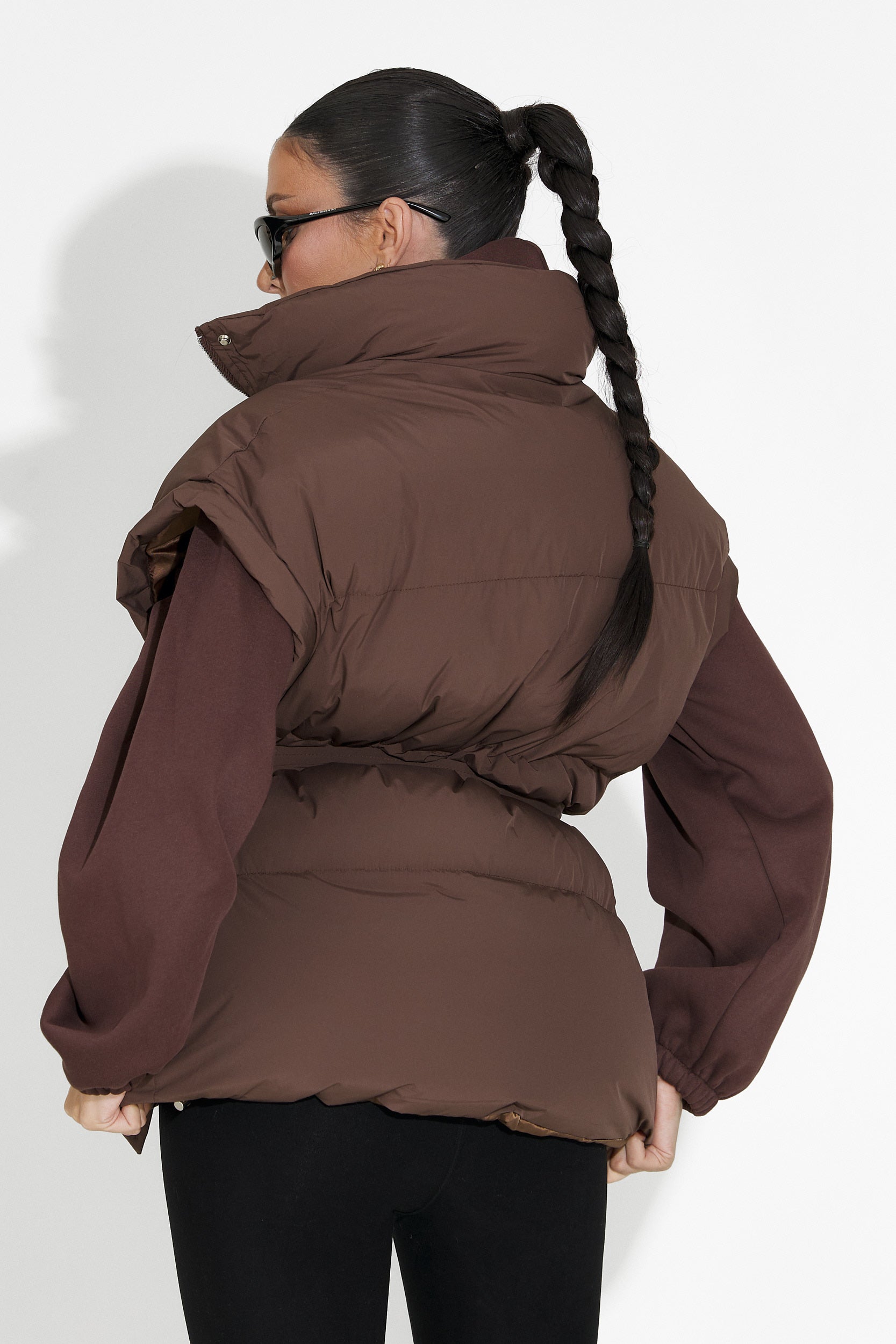 Vesta dama casual maro Denoria Bogas