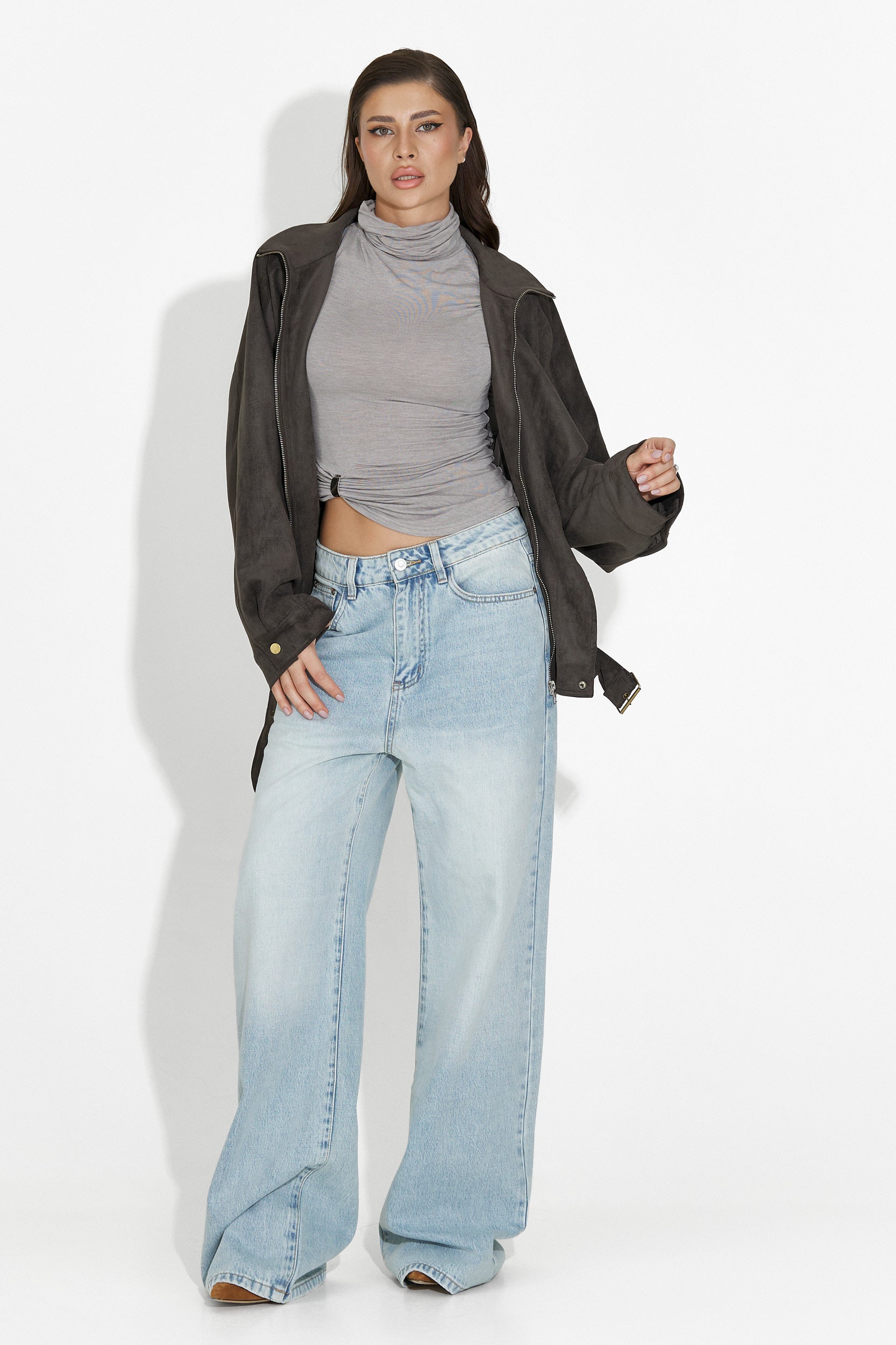 Blugi dama casual bleu Aurenza Bogas