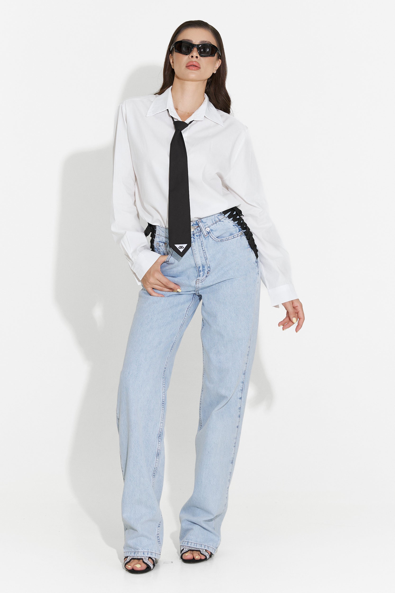 Blugi dama casual bleu Bodysa Bogas