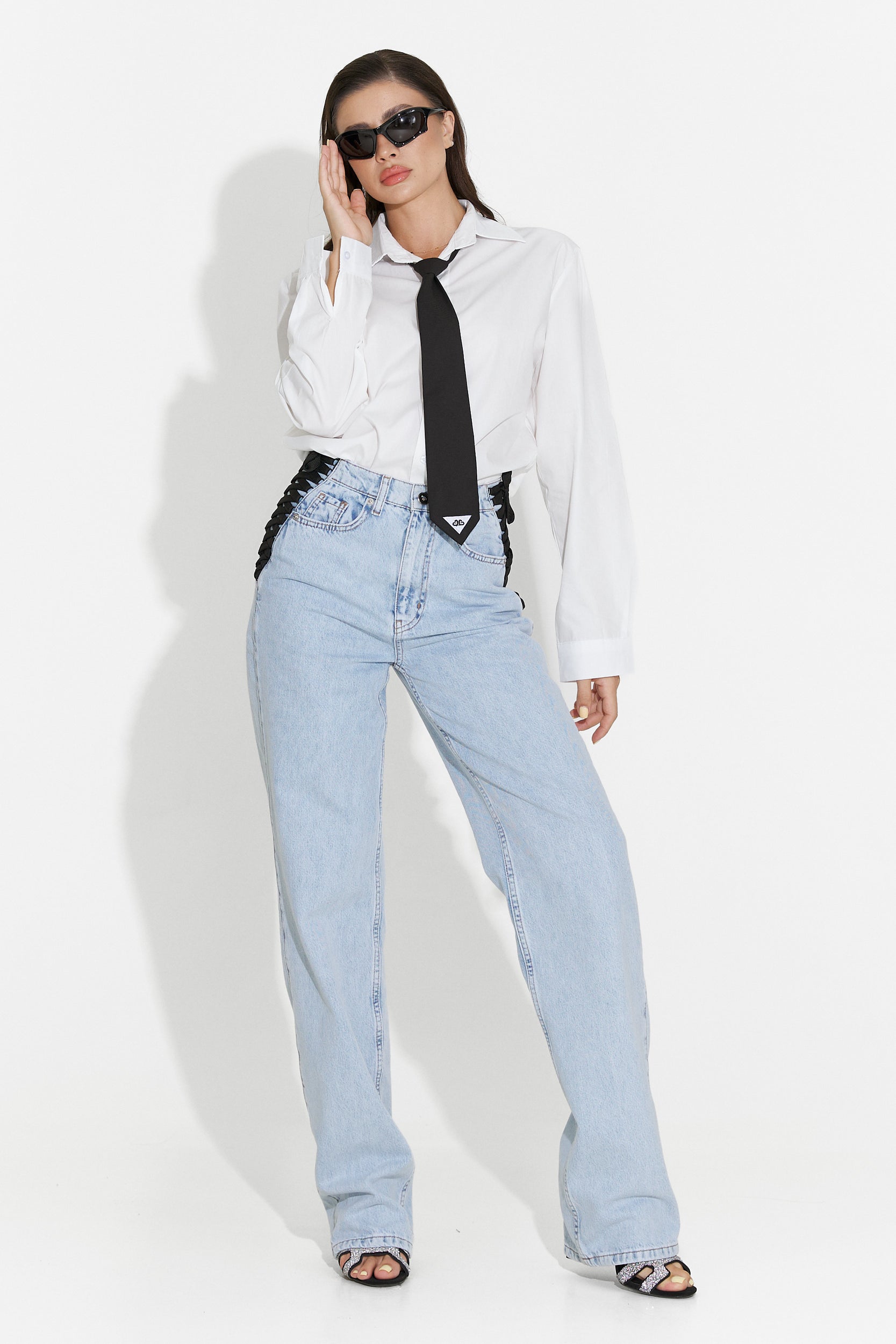 Blugi dama casual bleu Bodysa Bogas