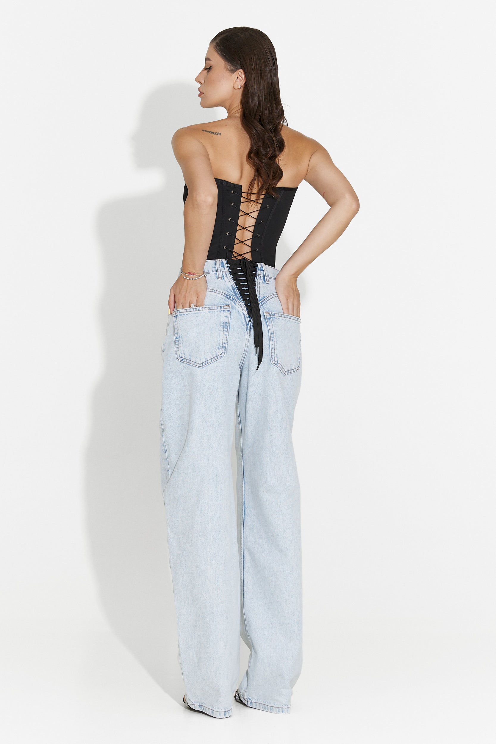 Blugi dama casual bleu Locura Bogas