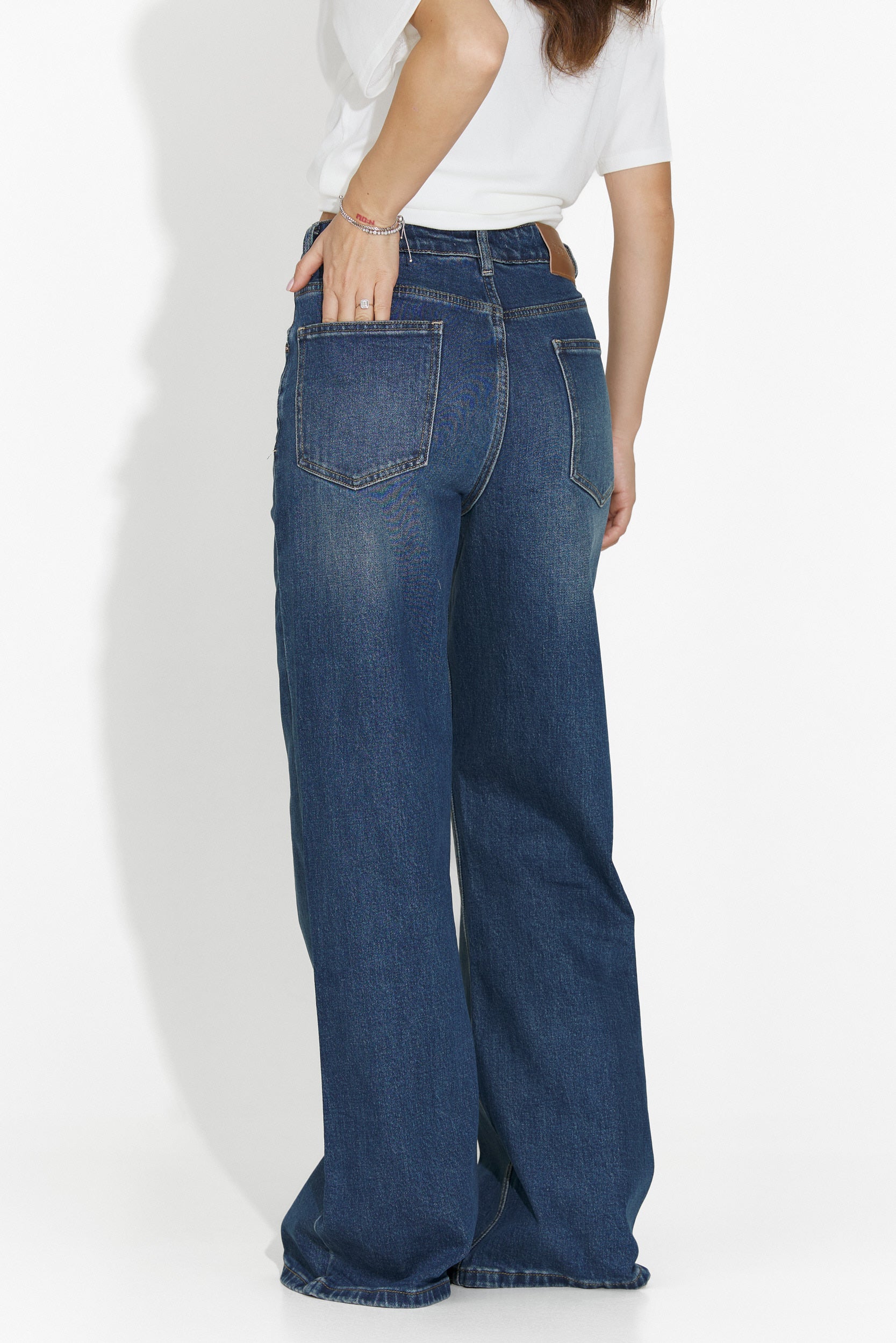 Blugi dama casual bleumarin Liorena Bogas