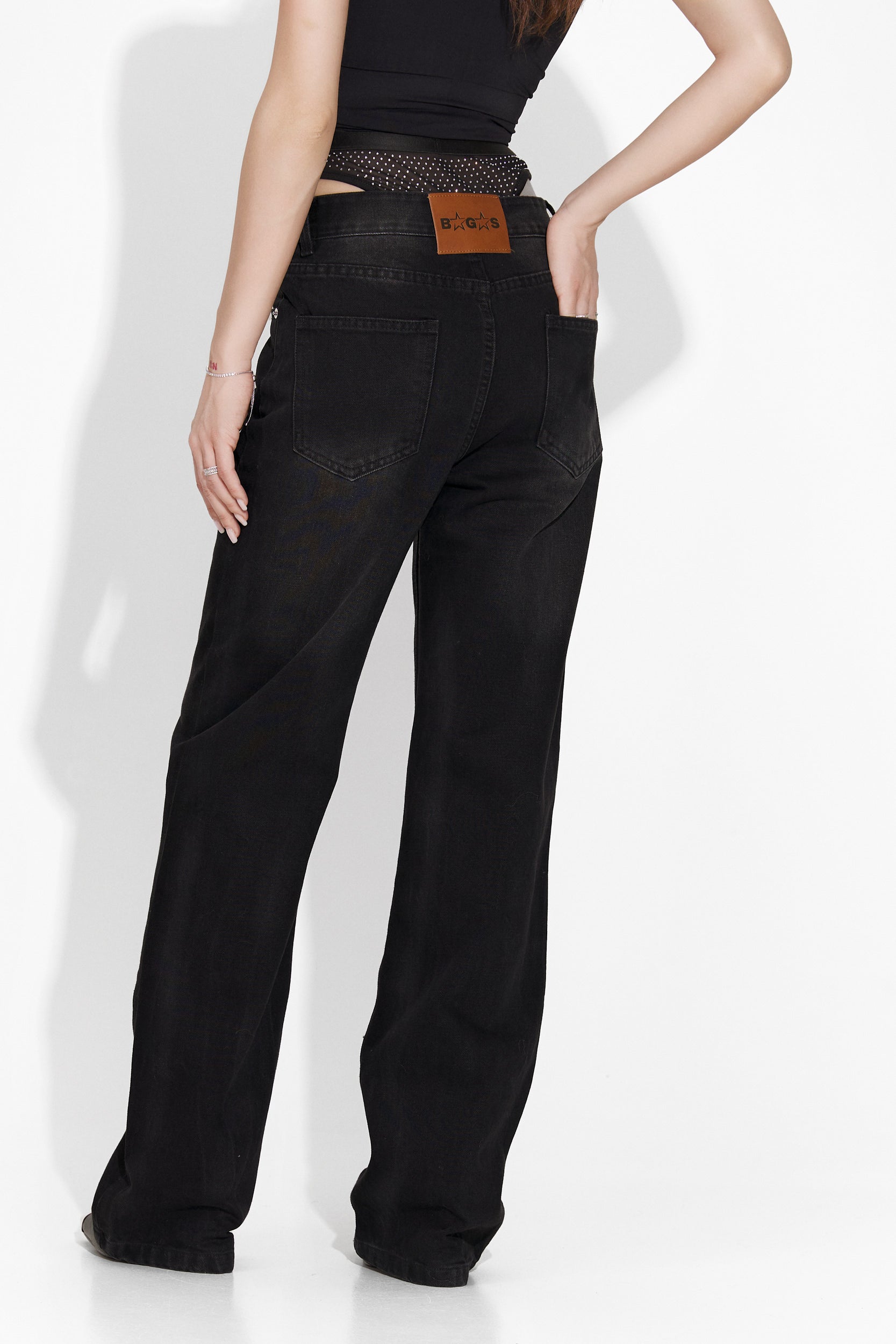 [Resigilat] Blugi dama casual negri Deana Bogas