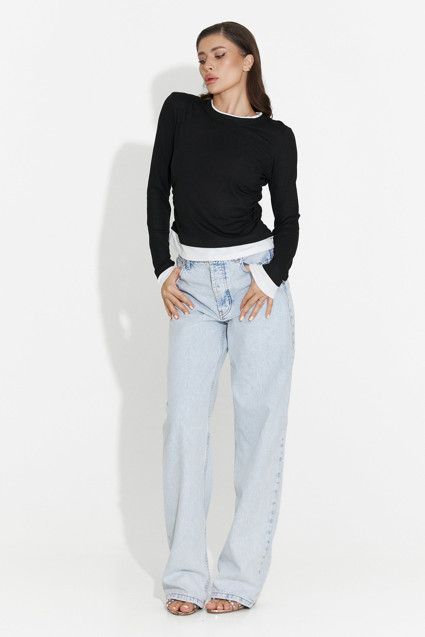 Bluza dama casual neagra Kayas Bogas