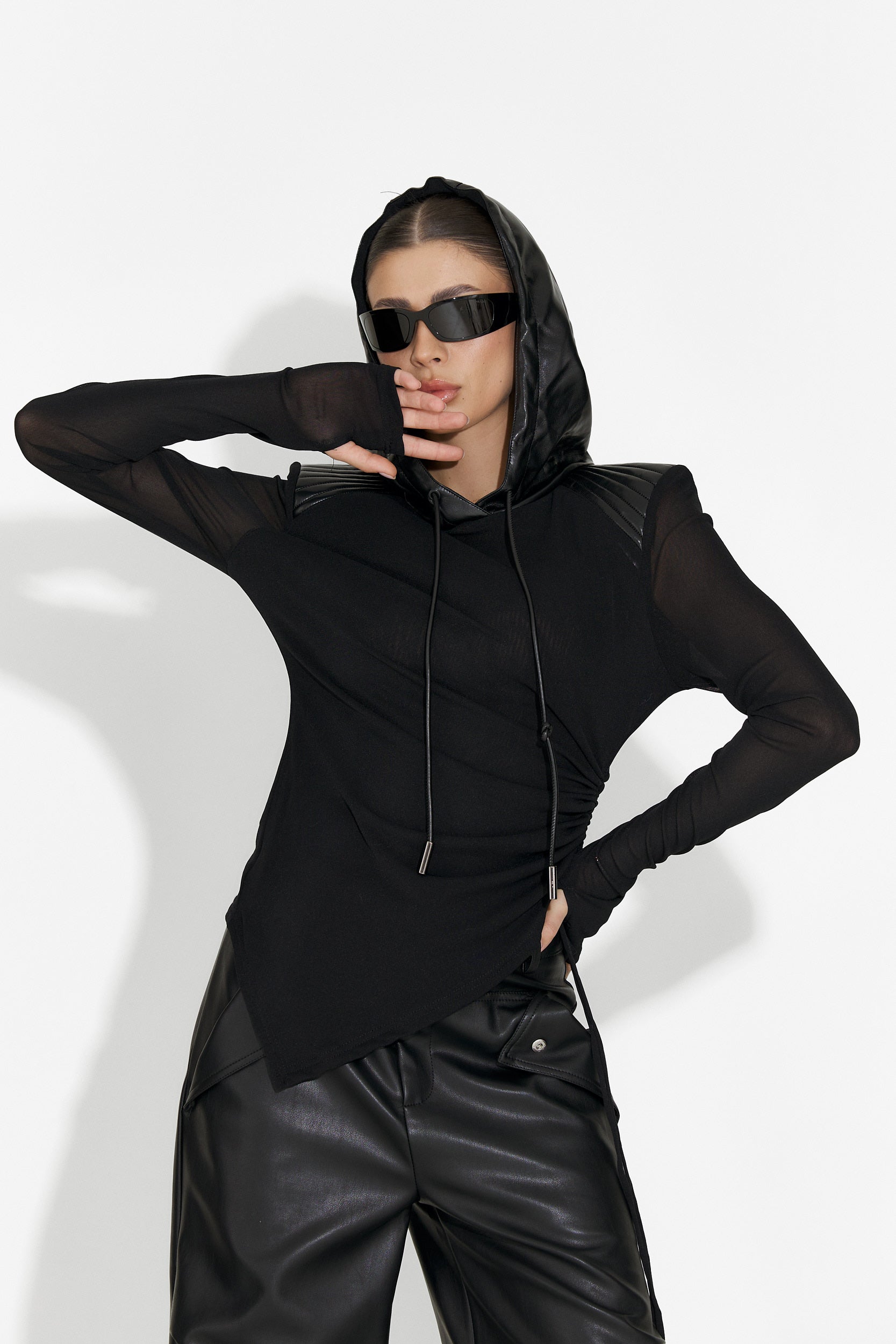 Bluza dama casual neagra Turturica Bogas