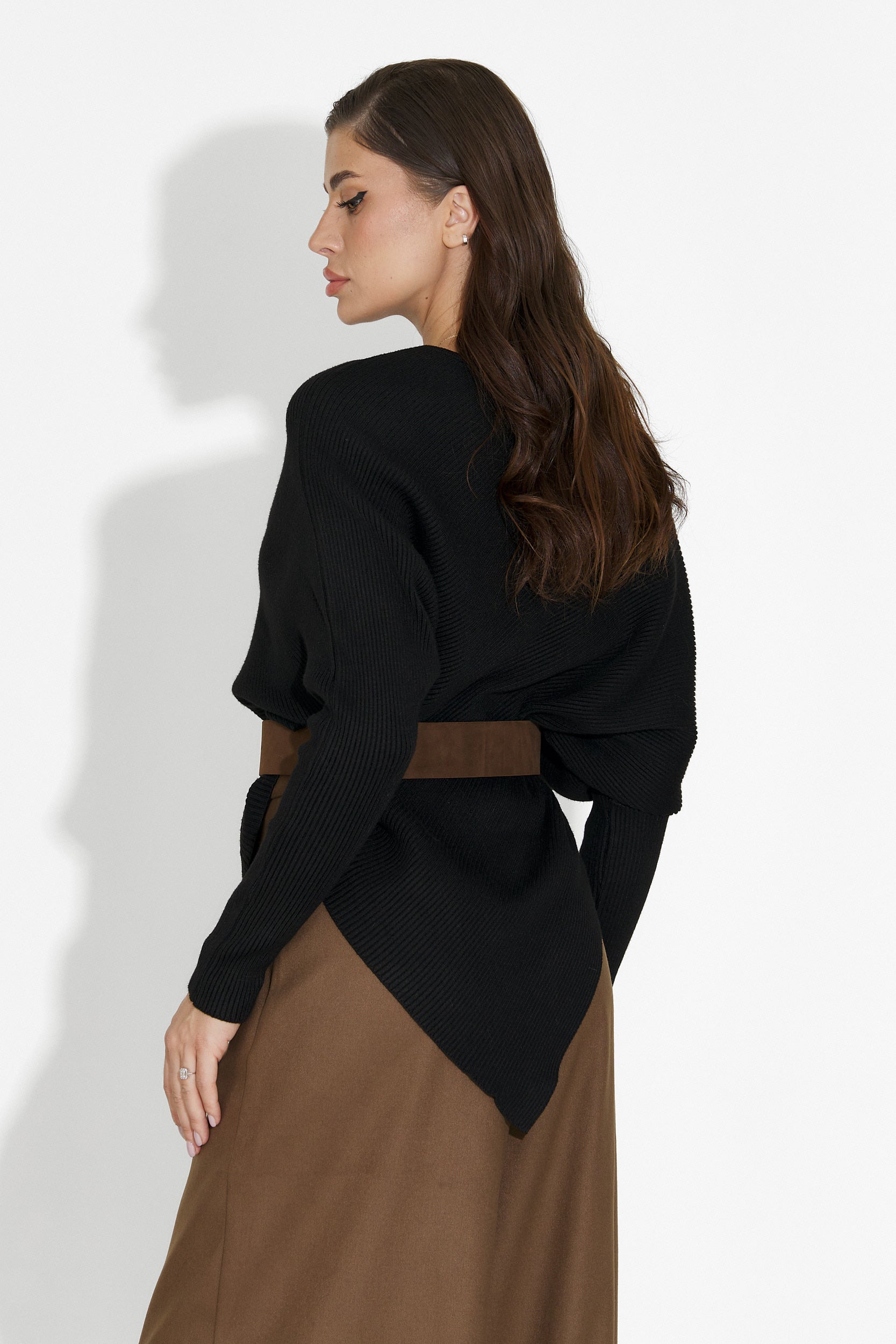 Bluza dama casual neagra Vedala Bogas