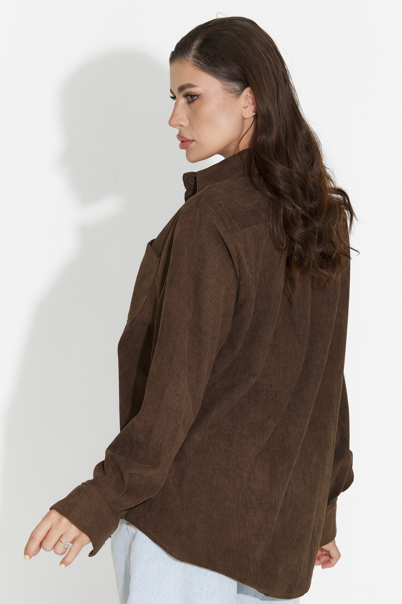 Camasa dama casual maro Deliora Bogas