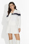 Compleu cu fusta alb Rozalin Bogas