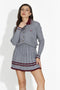 Compleu cu fusta gri Kendia Bogas