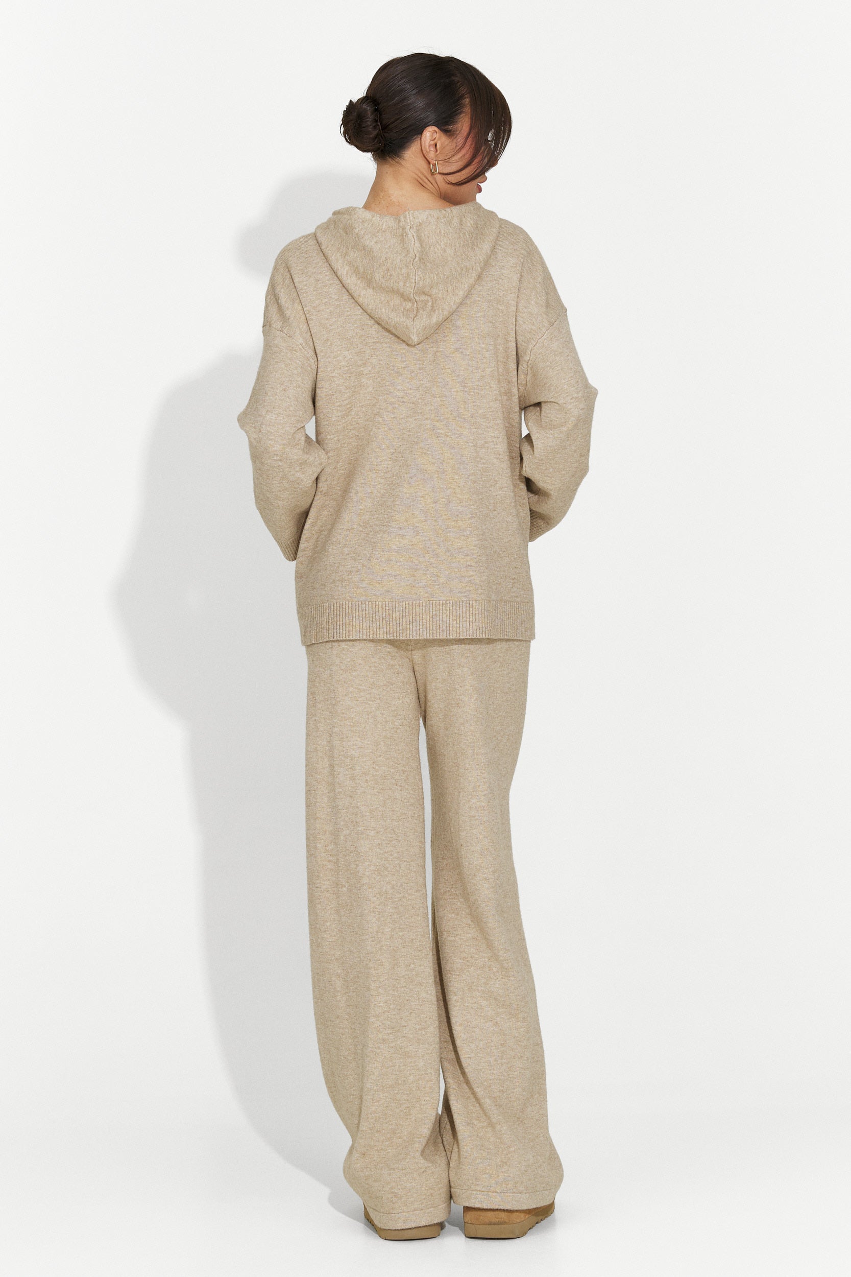 Compleu dama casual bej Adania Bogas