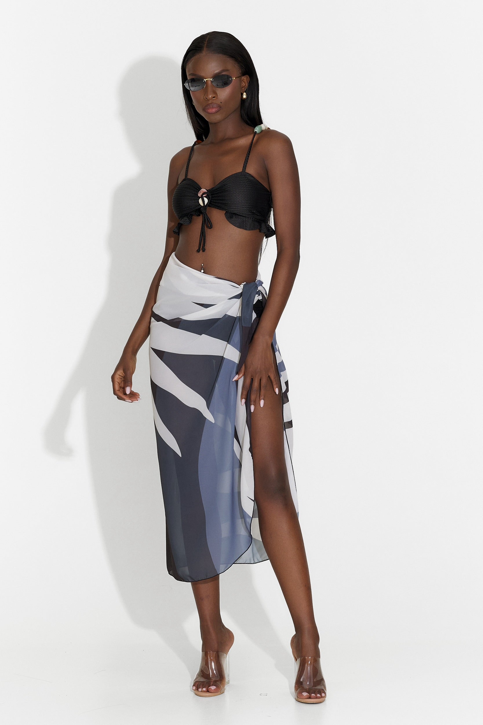 Costum de baie 3 piese negru Novasy Bogas