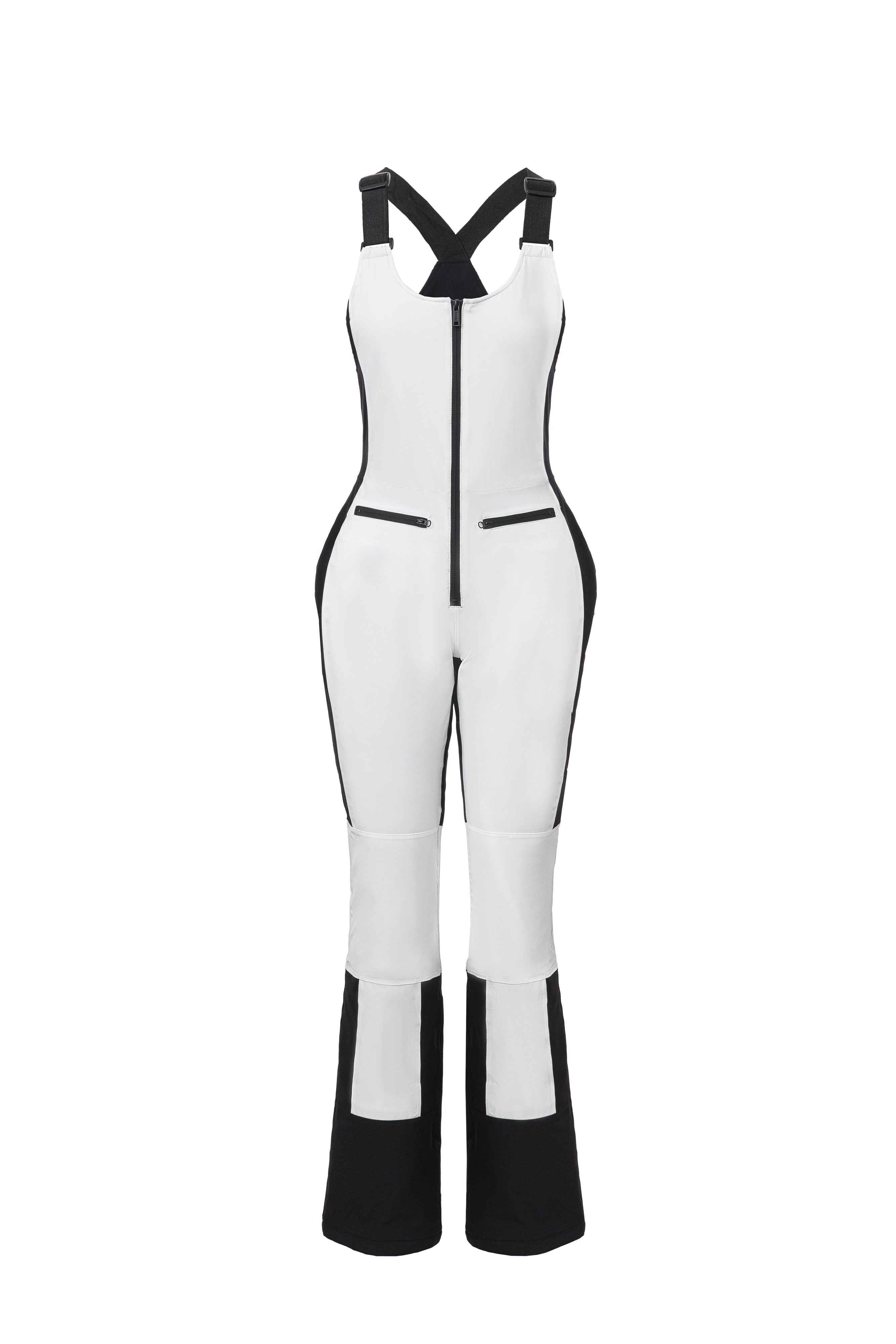 Costum ski casual alb Camelay Bogas