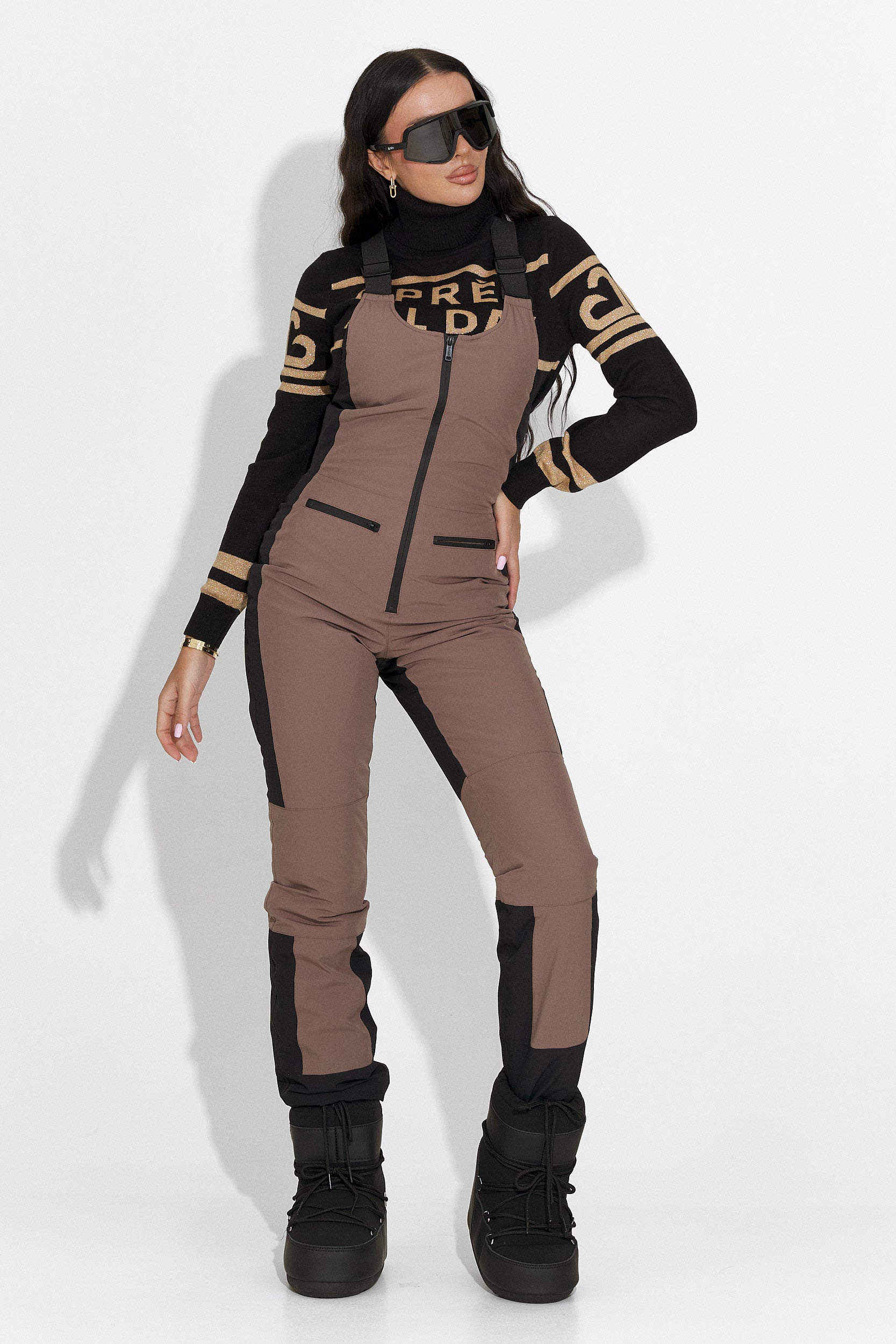 Costum ski casual maro Camelay Bogas