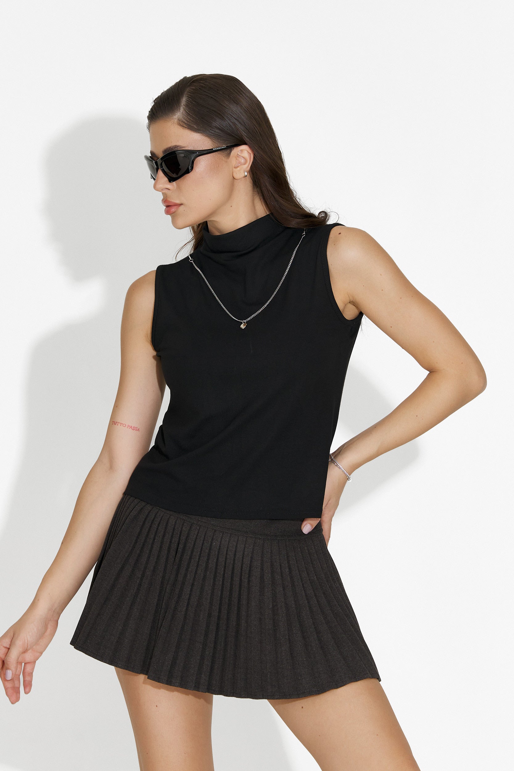 Fusta dama casual gri Nivara Bogas