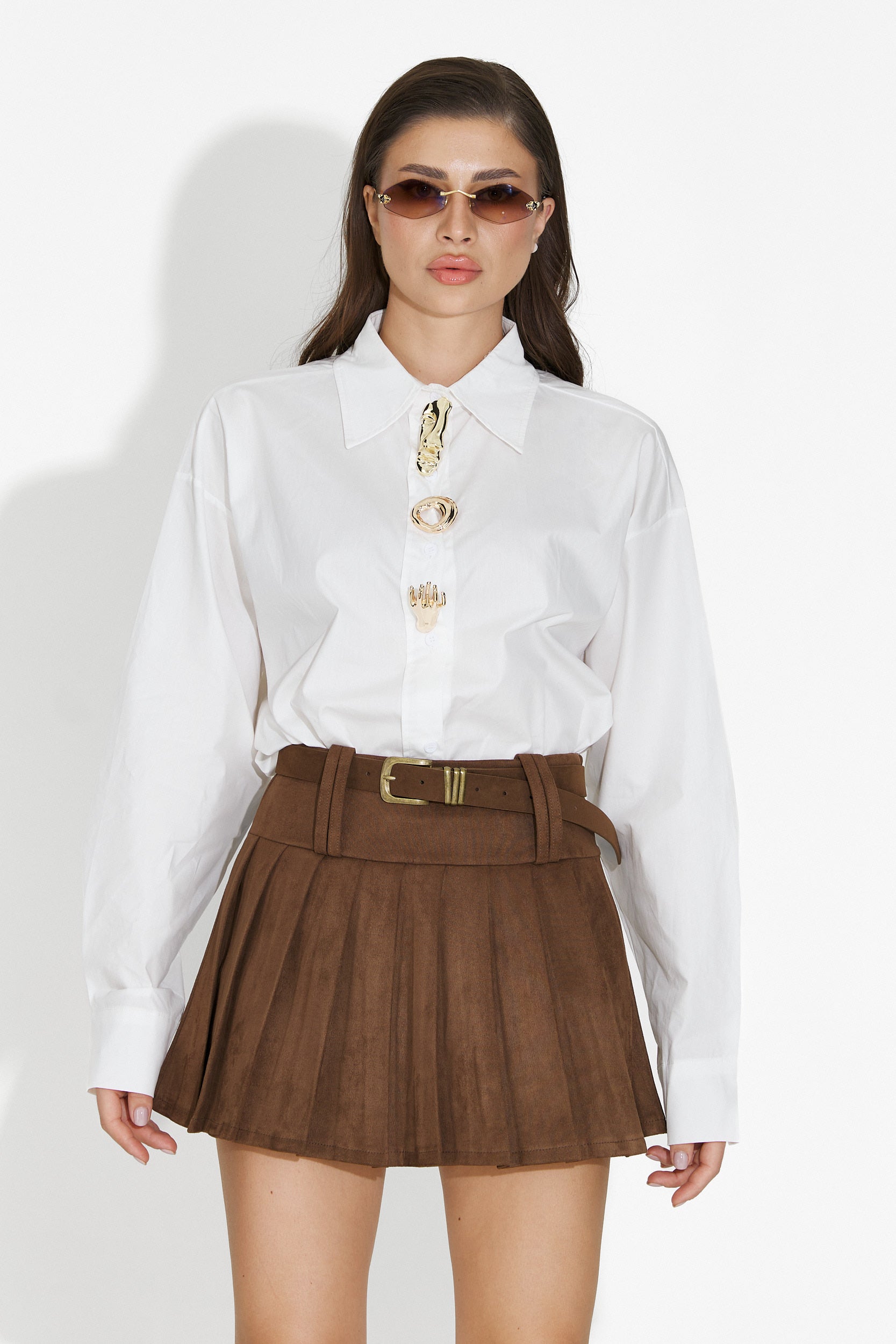 Fusta dama casual maro Mavira Bogas