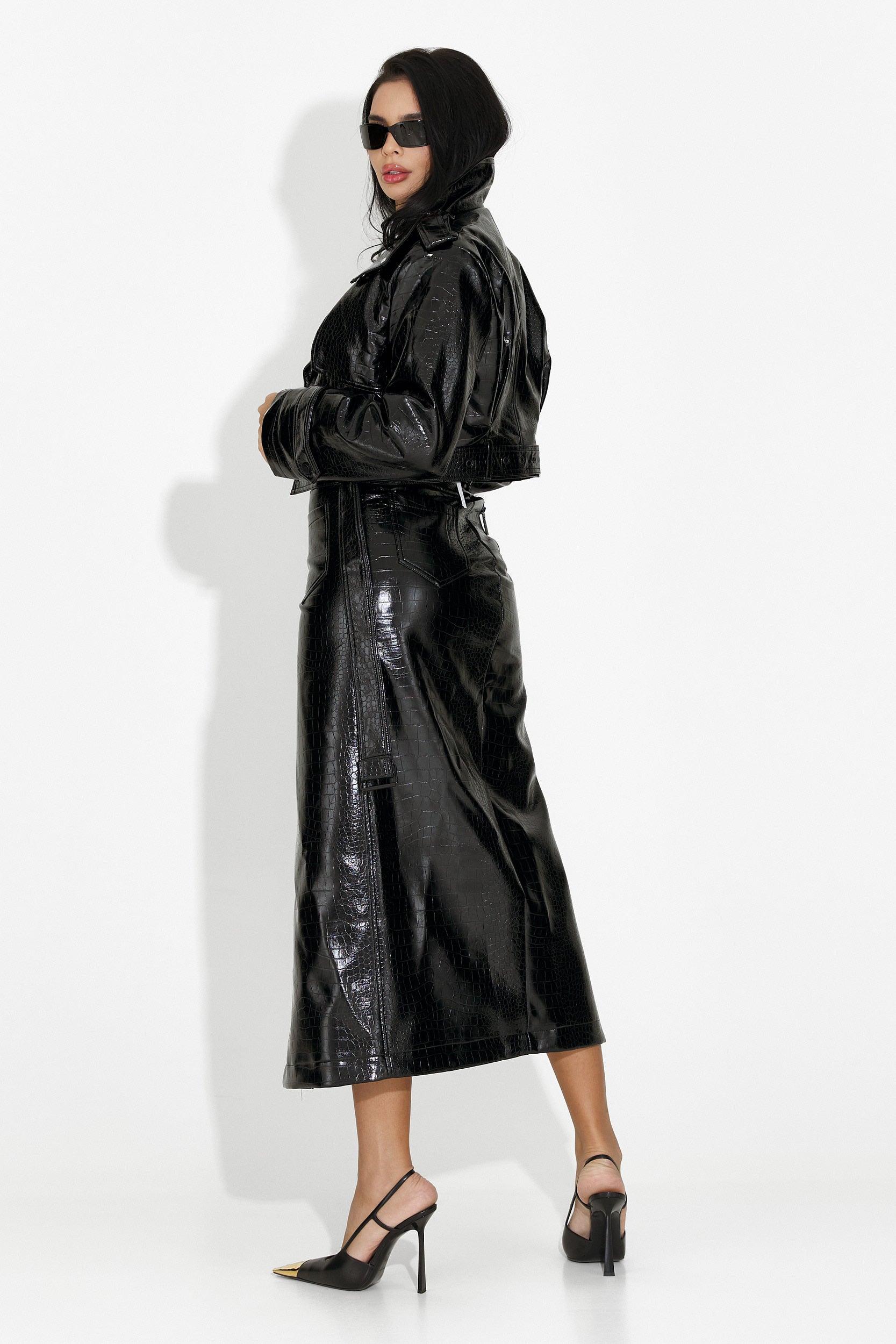 Fusta dama eleganta neagra Nubira Bogas