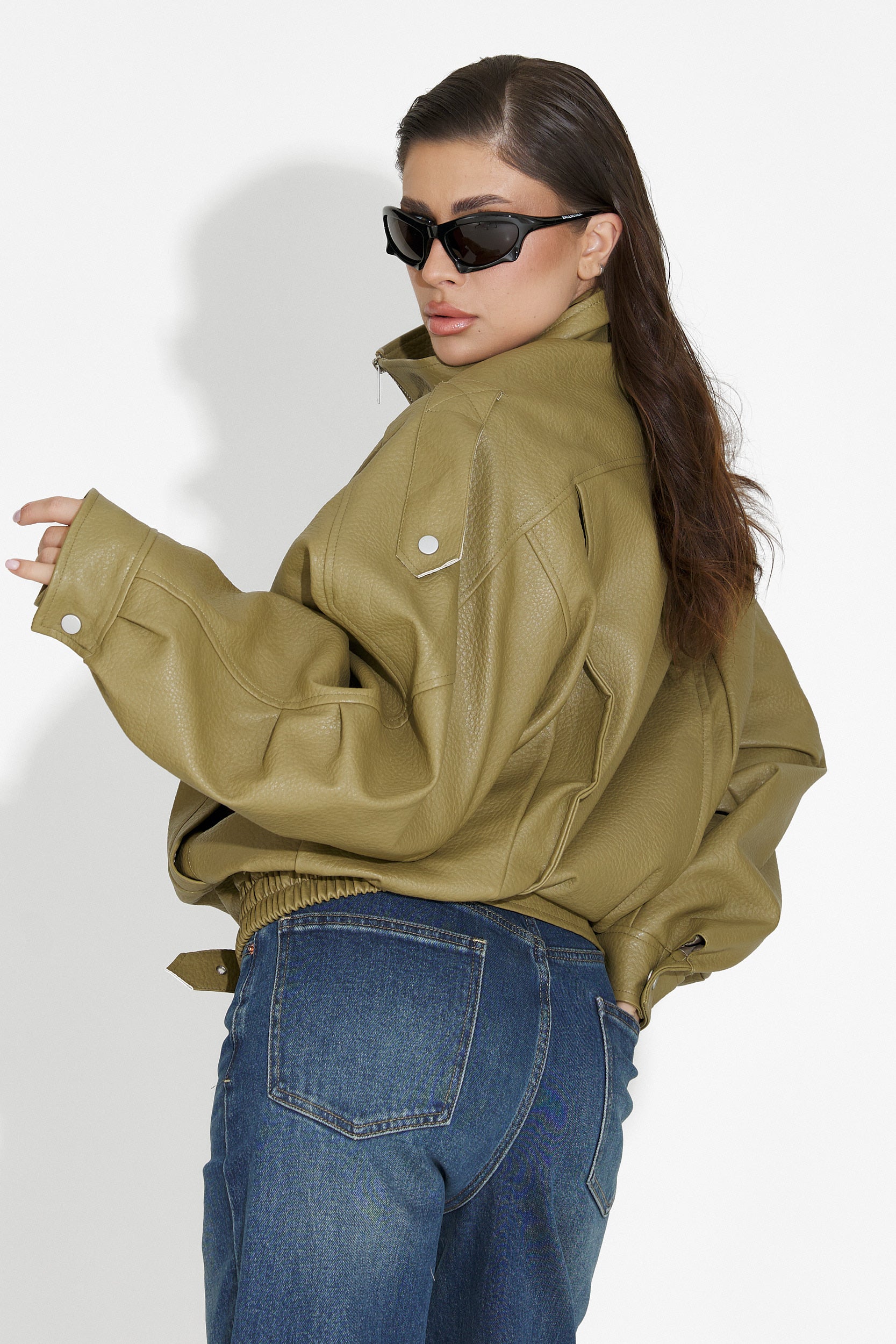 Geaca dama kaki Softina Bogas