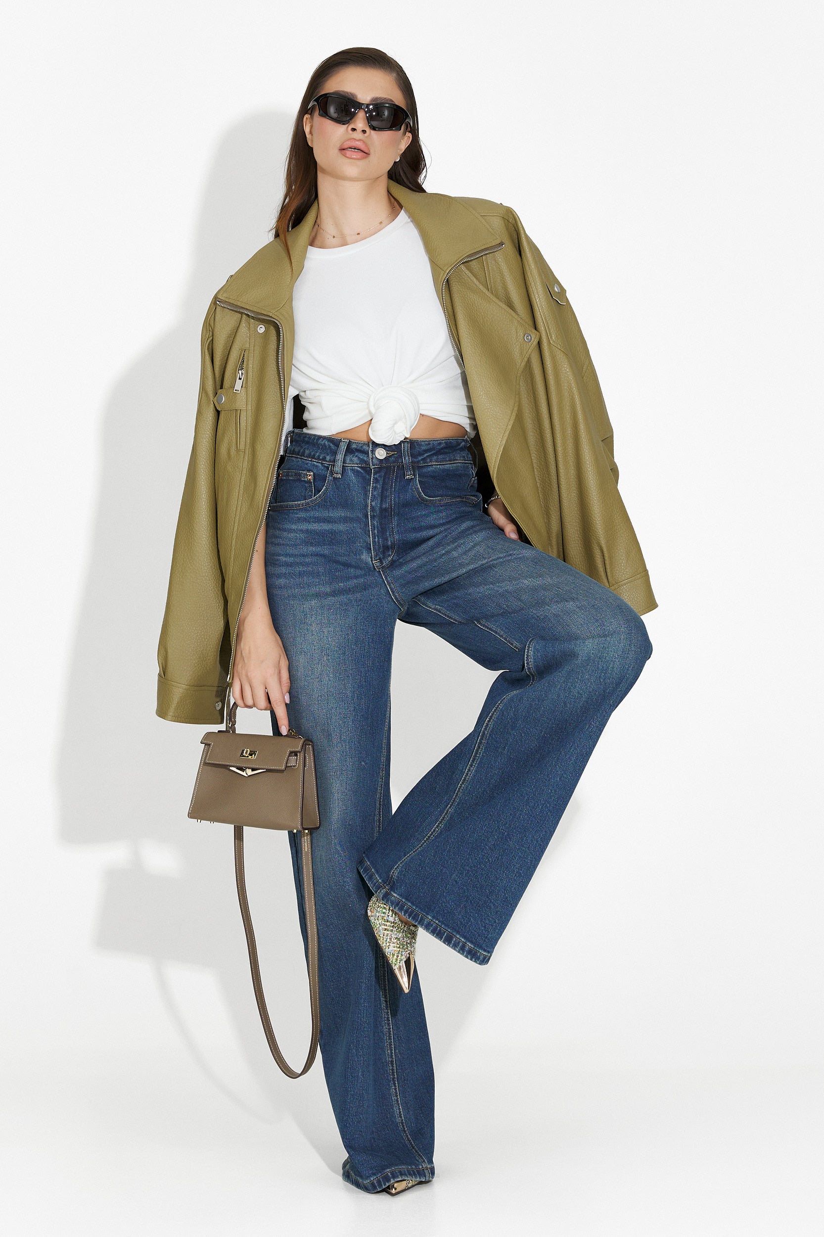 Geaca dama kaki Softina Bogas