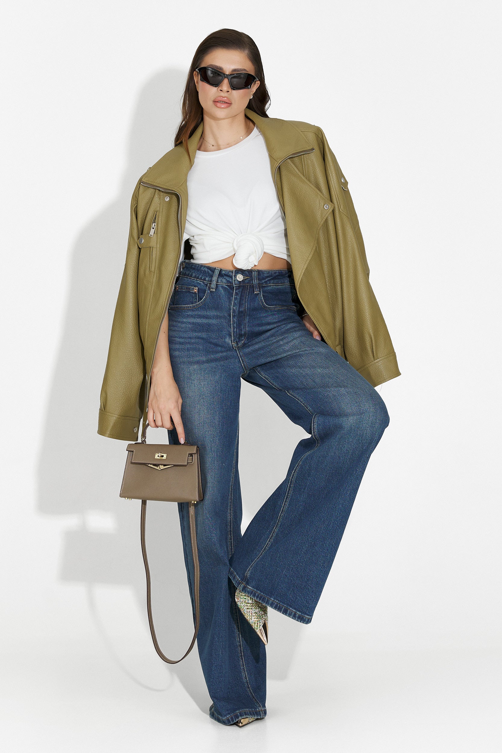 Geaca dama kaki Softina Bogas