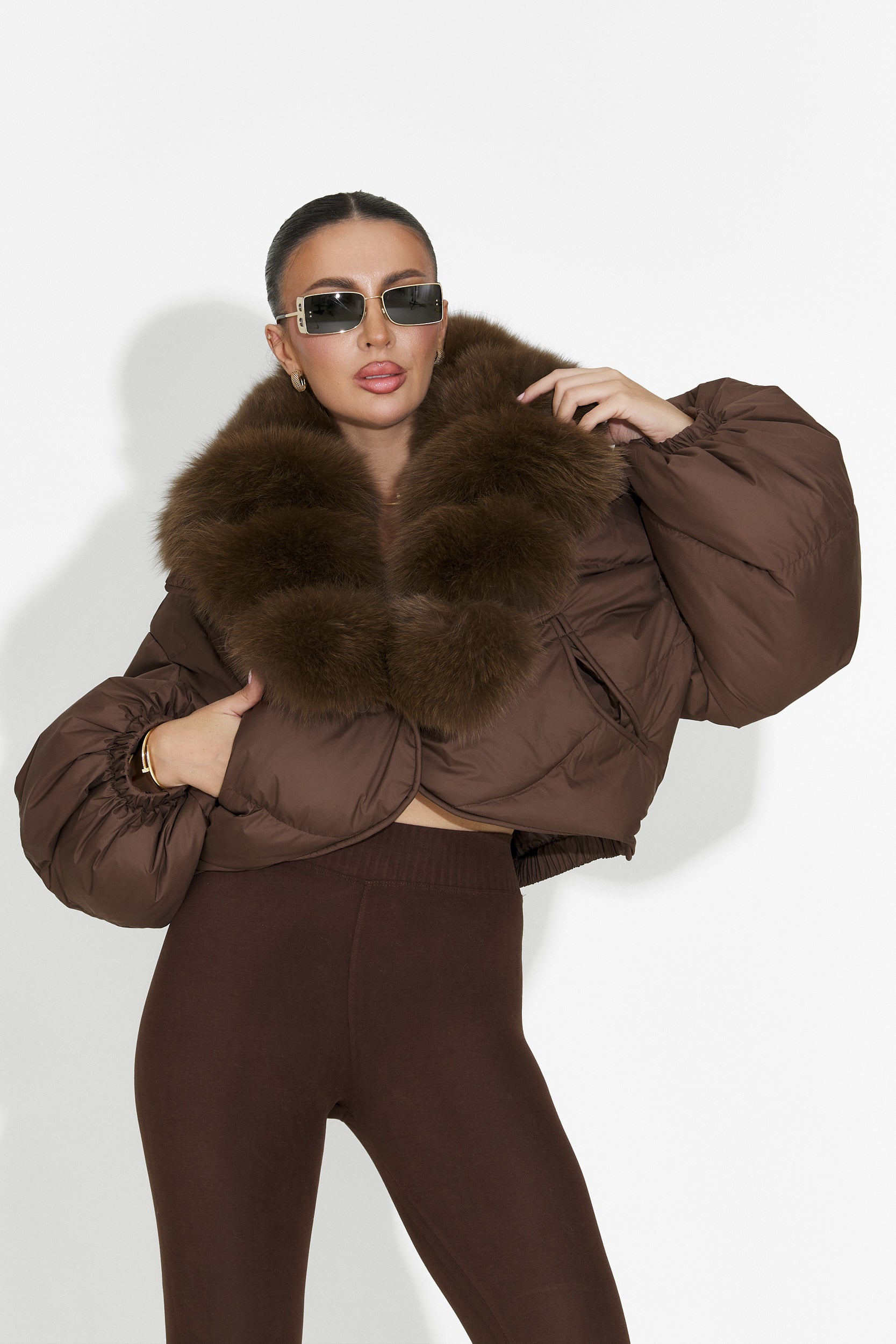 Geaca dama maro Selvoria Bogas