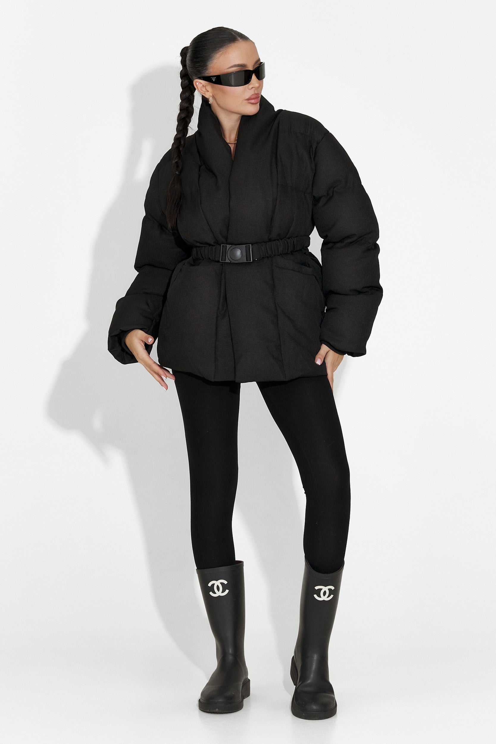 Geaca dama neagra Kathea Bogas