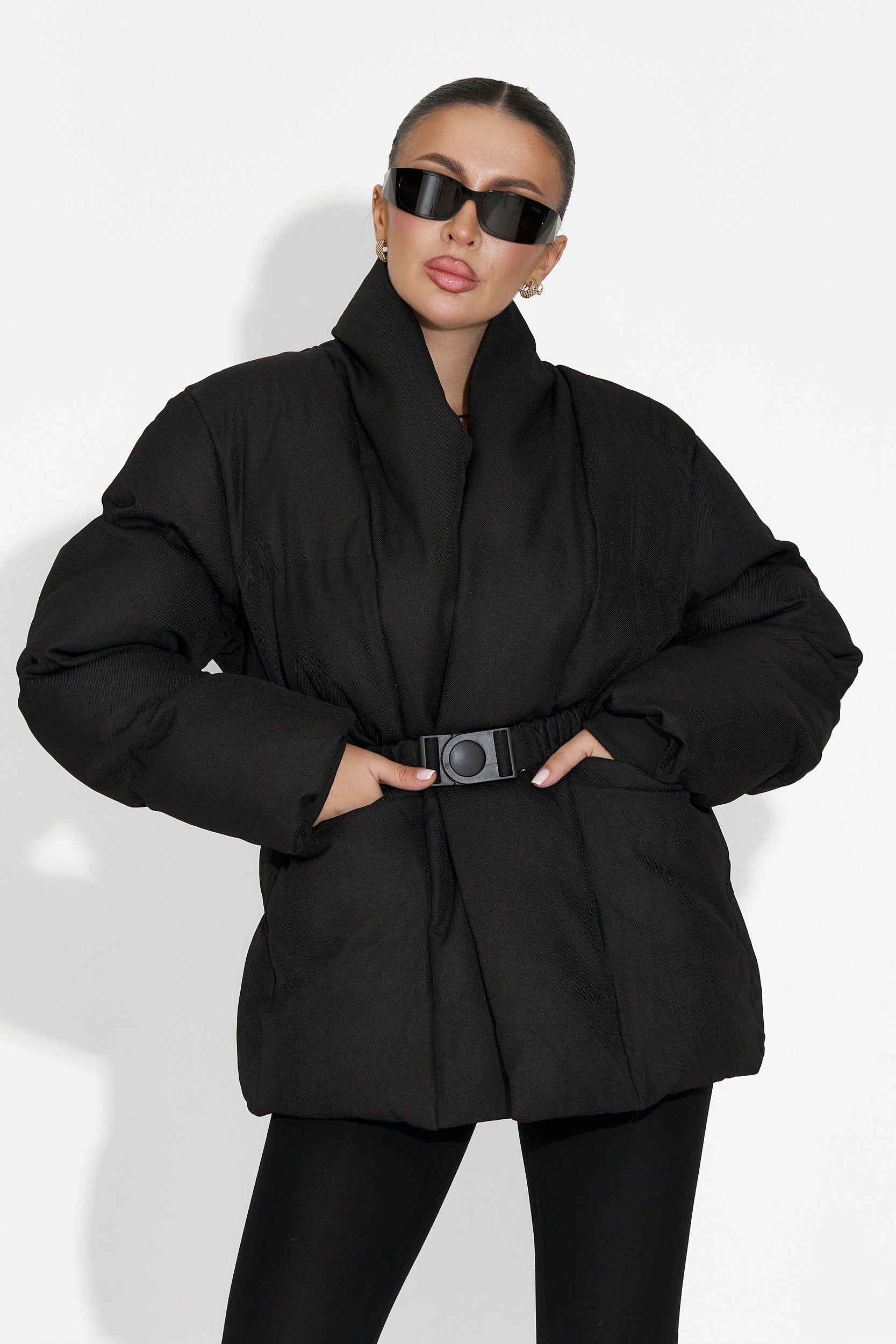 Geaca dama neagra Kathea Bogas