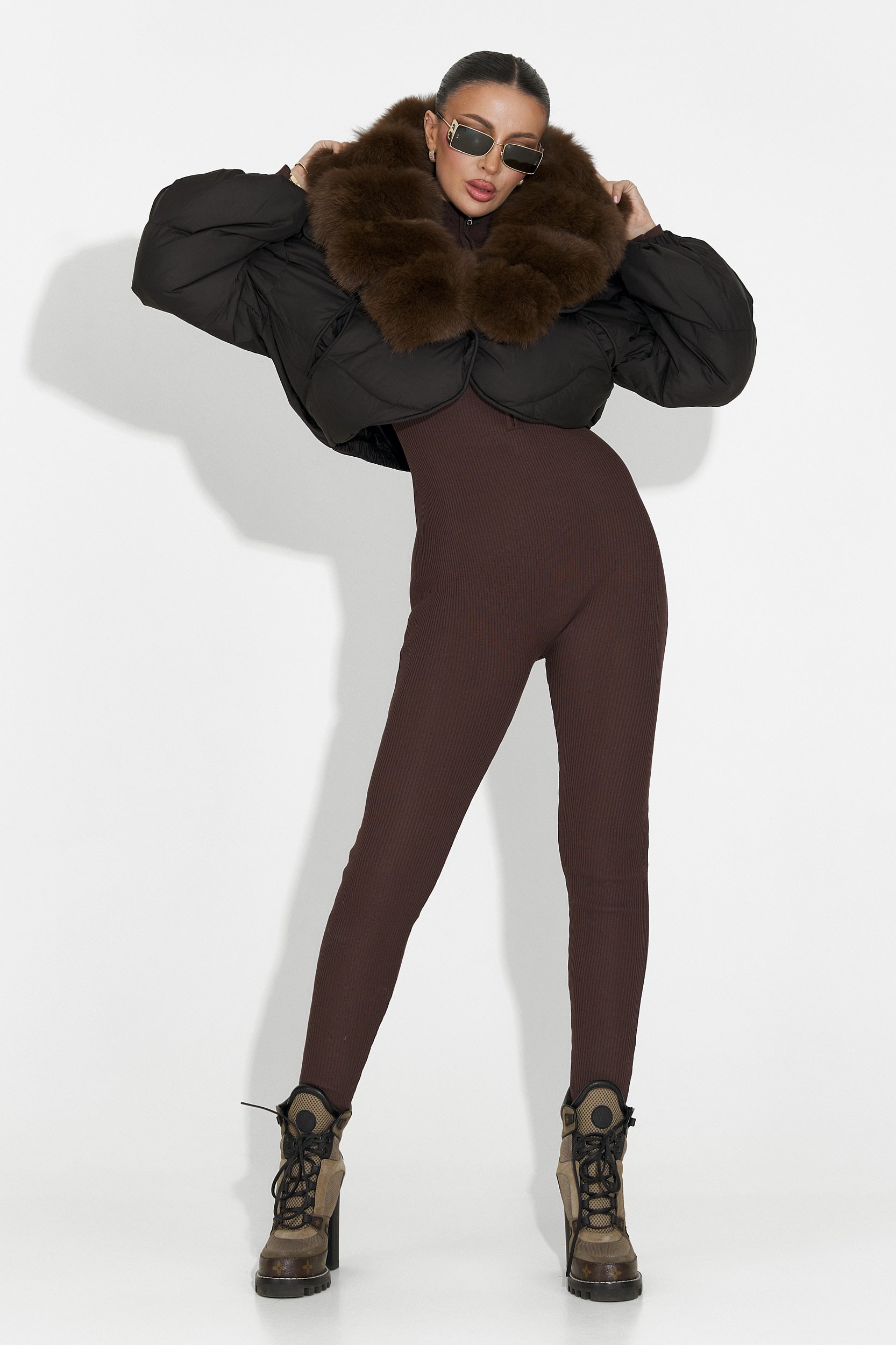 Geaca dama neagra Selvoria Bogas