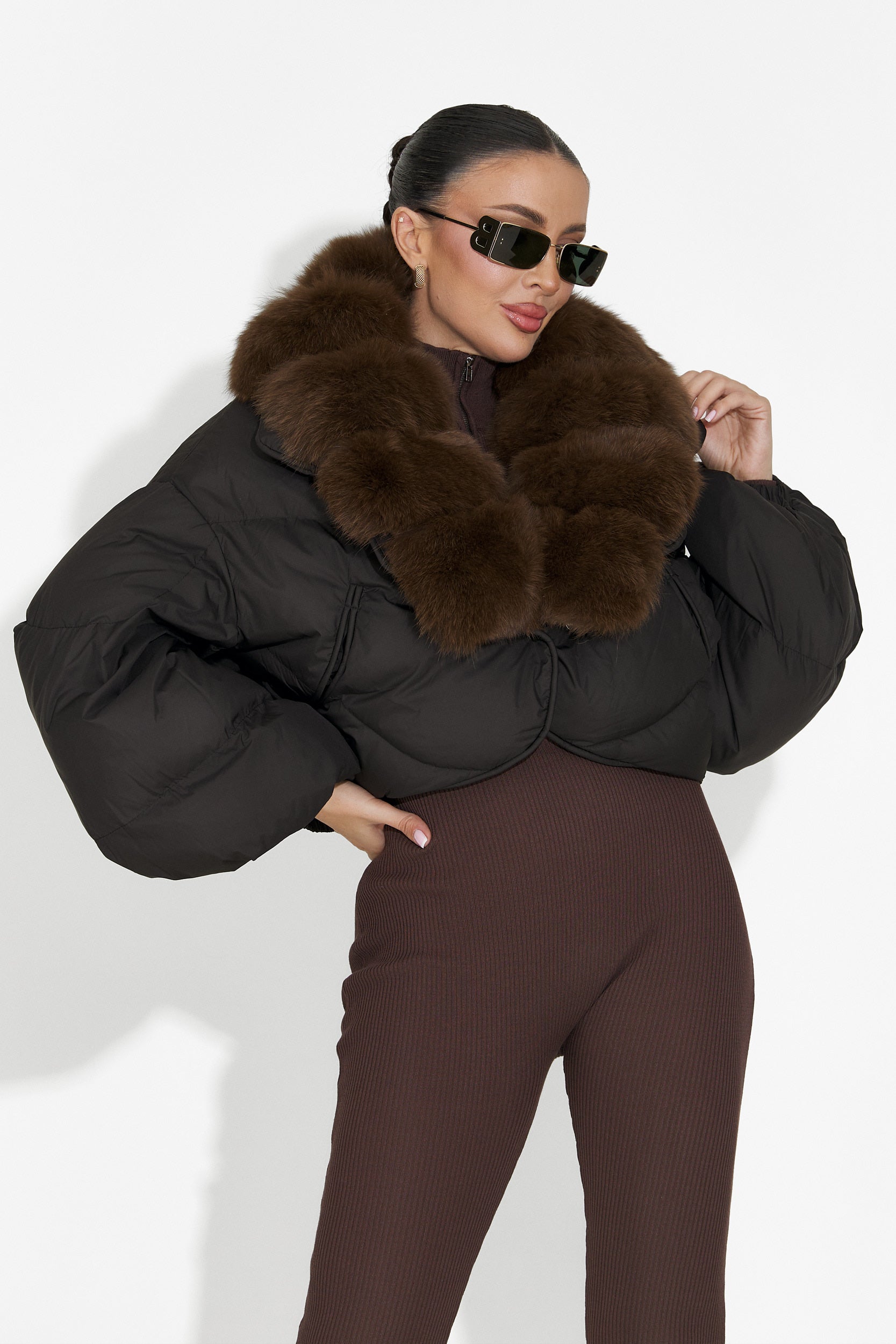 Geaca dama neagra Selvoria Bogas