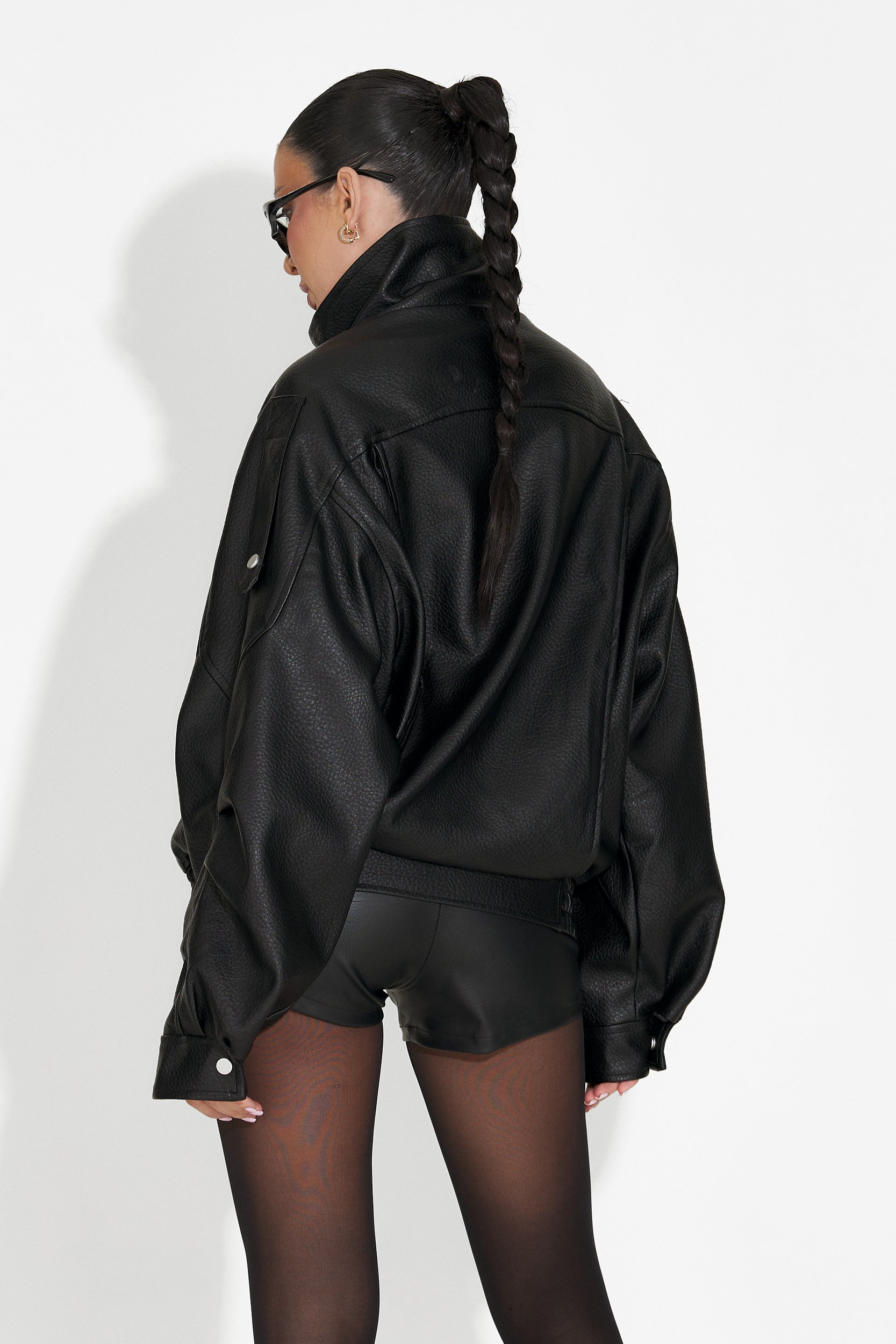 Geaca dama neagra Softina Bogas