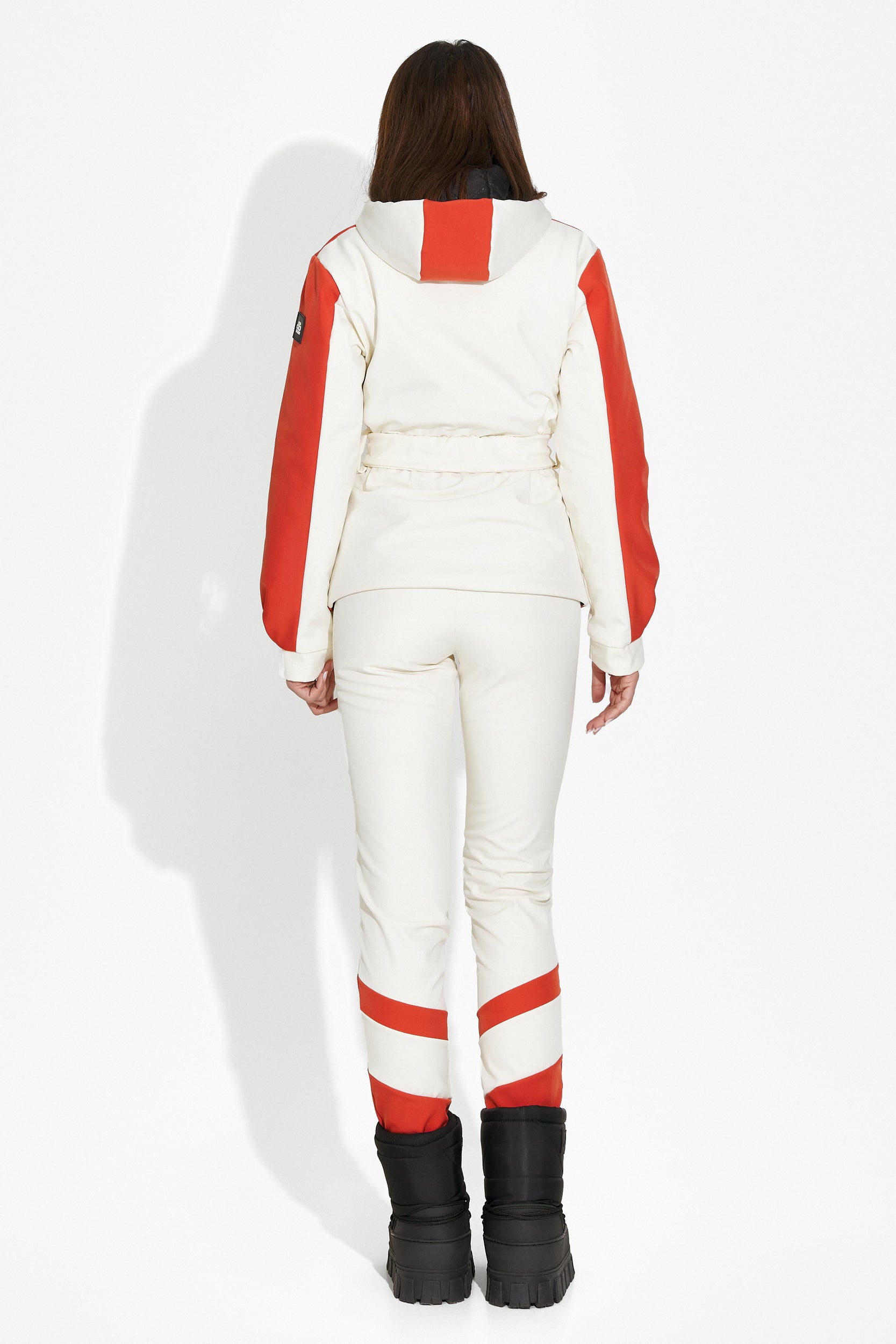 Geaca ski dama bej Quinta Bogas