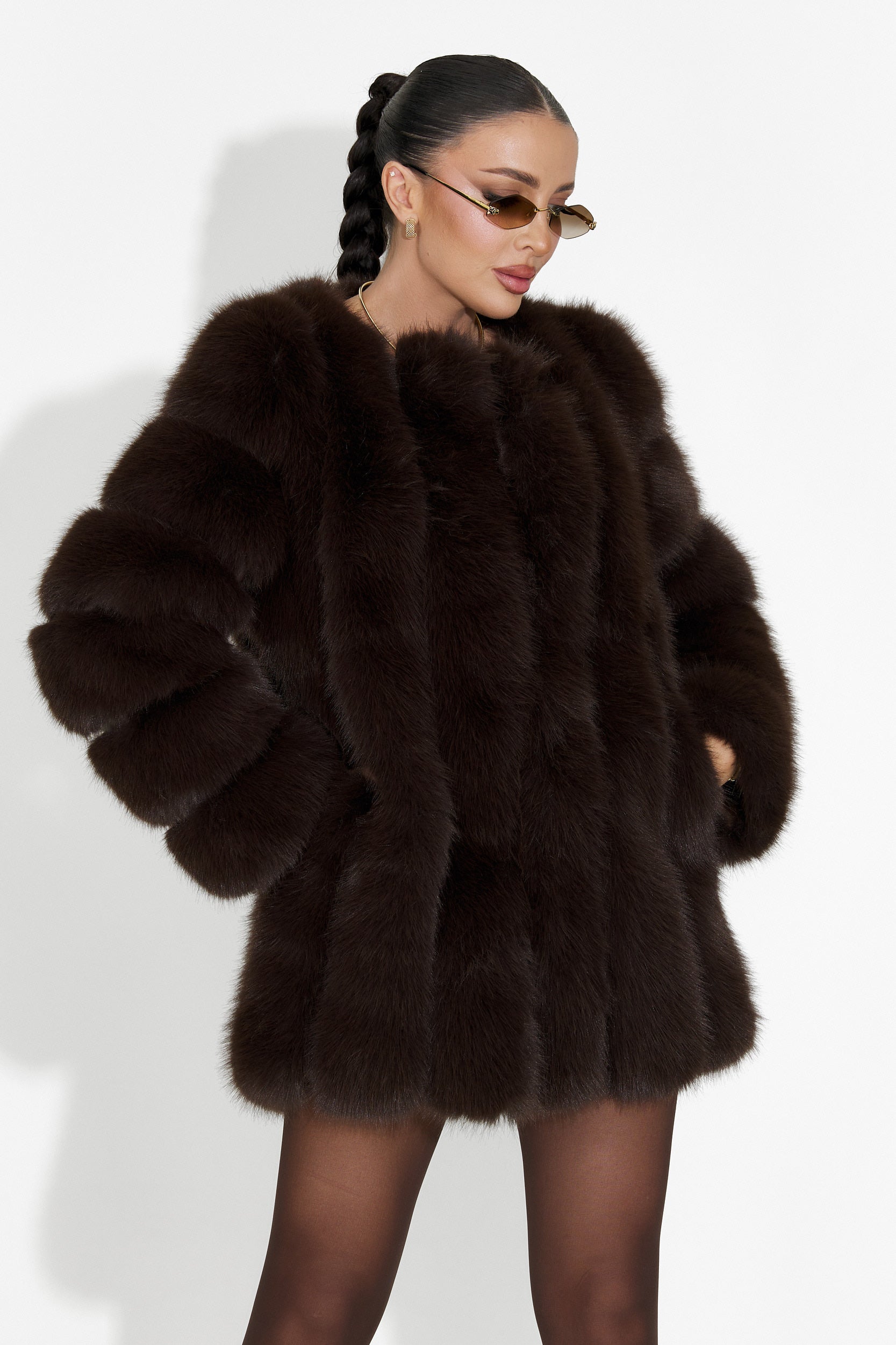 Haina de blana maro Jameia Bogas