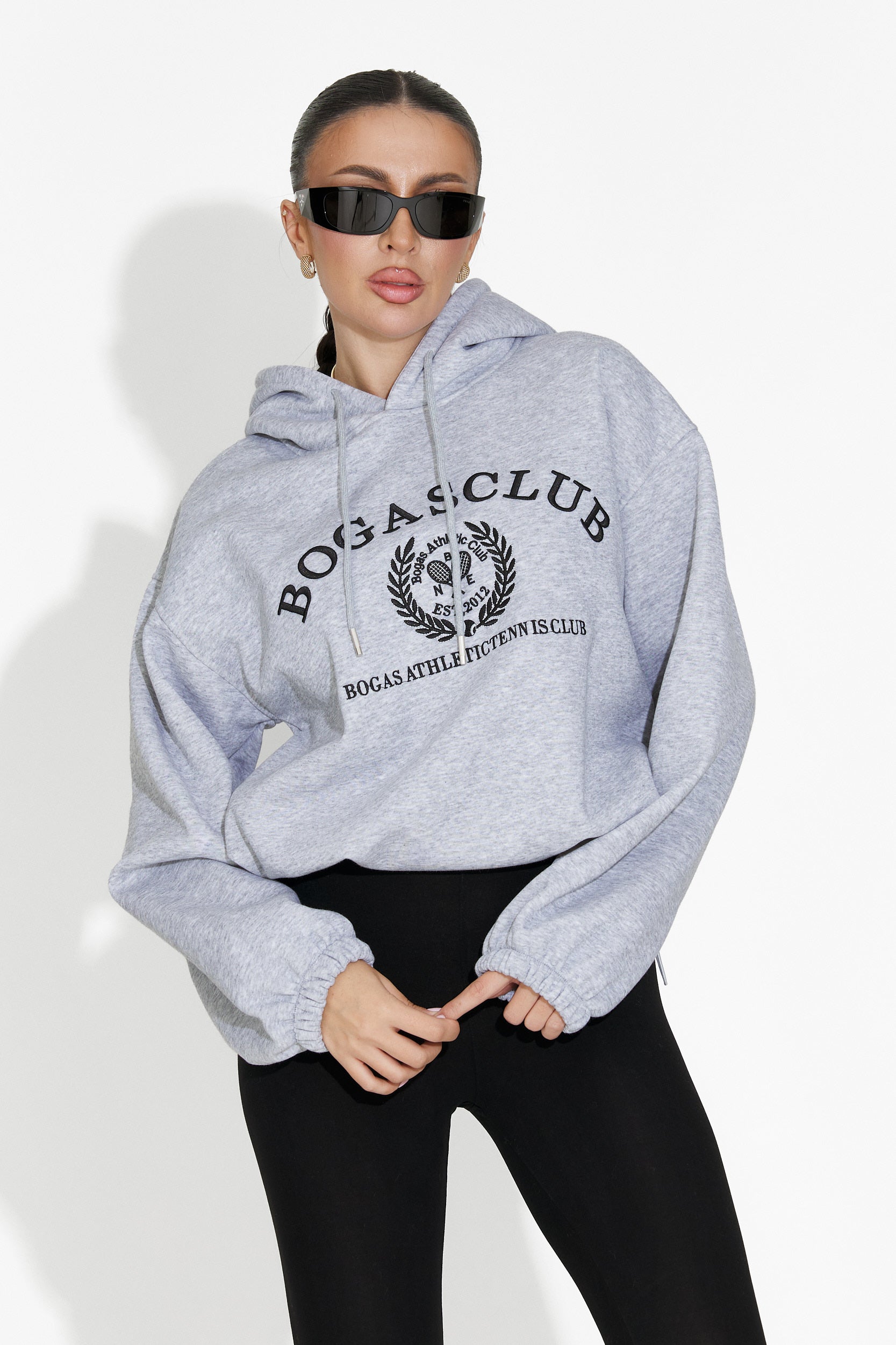 Hanorac dama casual gri Rinalis Bogas