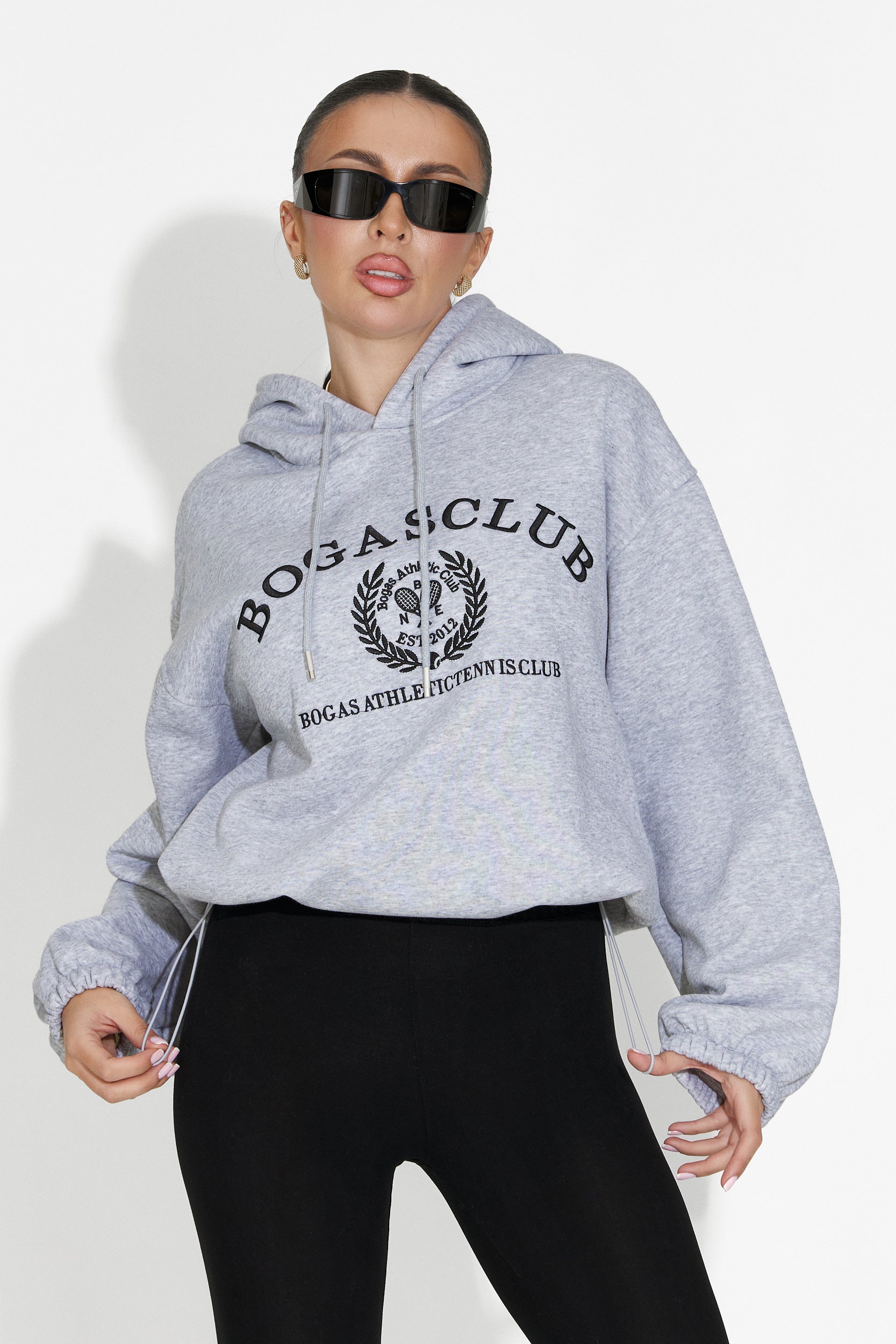 Hanorac dama casual gri Rinalis Bogas