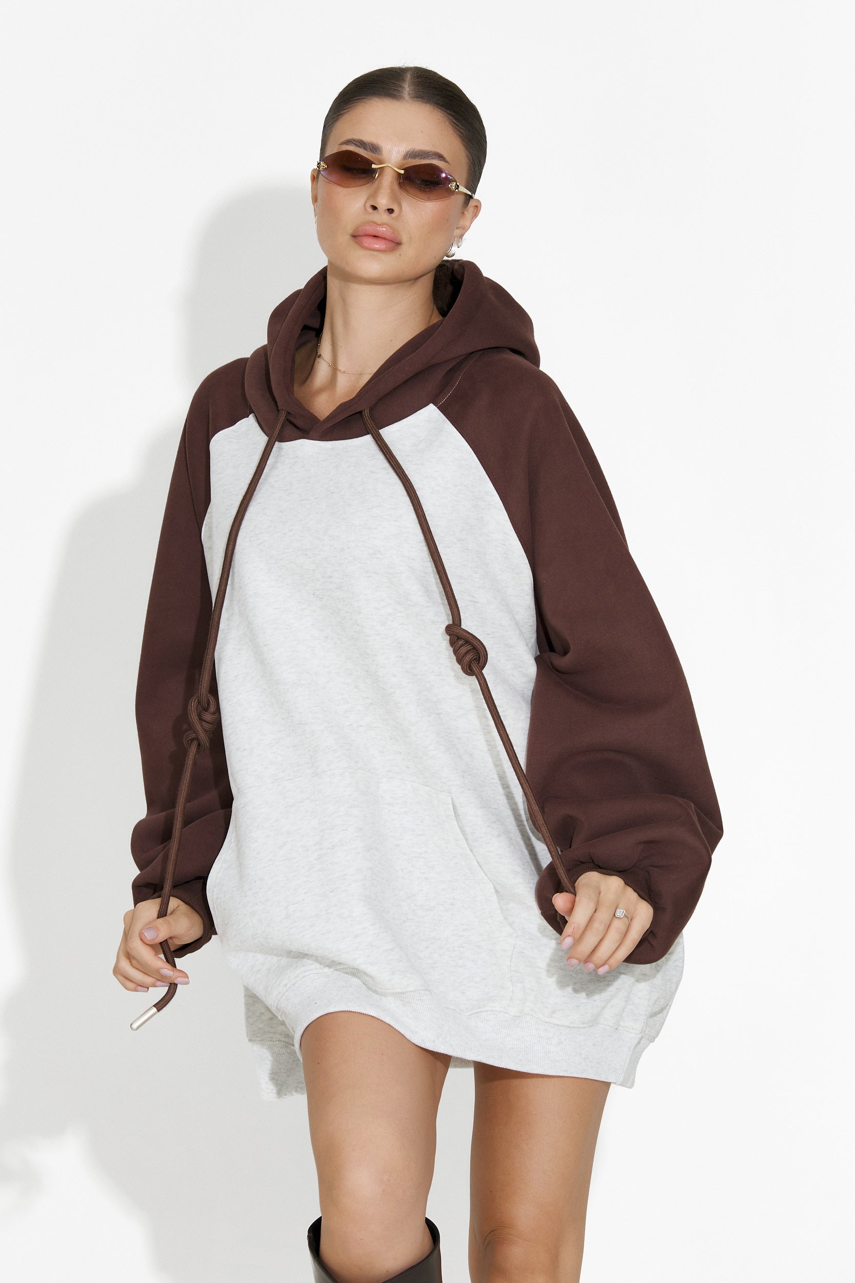 Hanorac dama casual maro Tavric Bogas